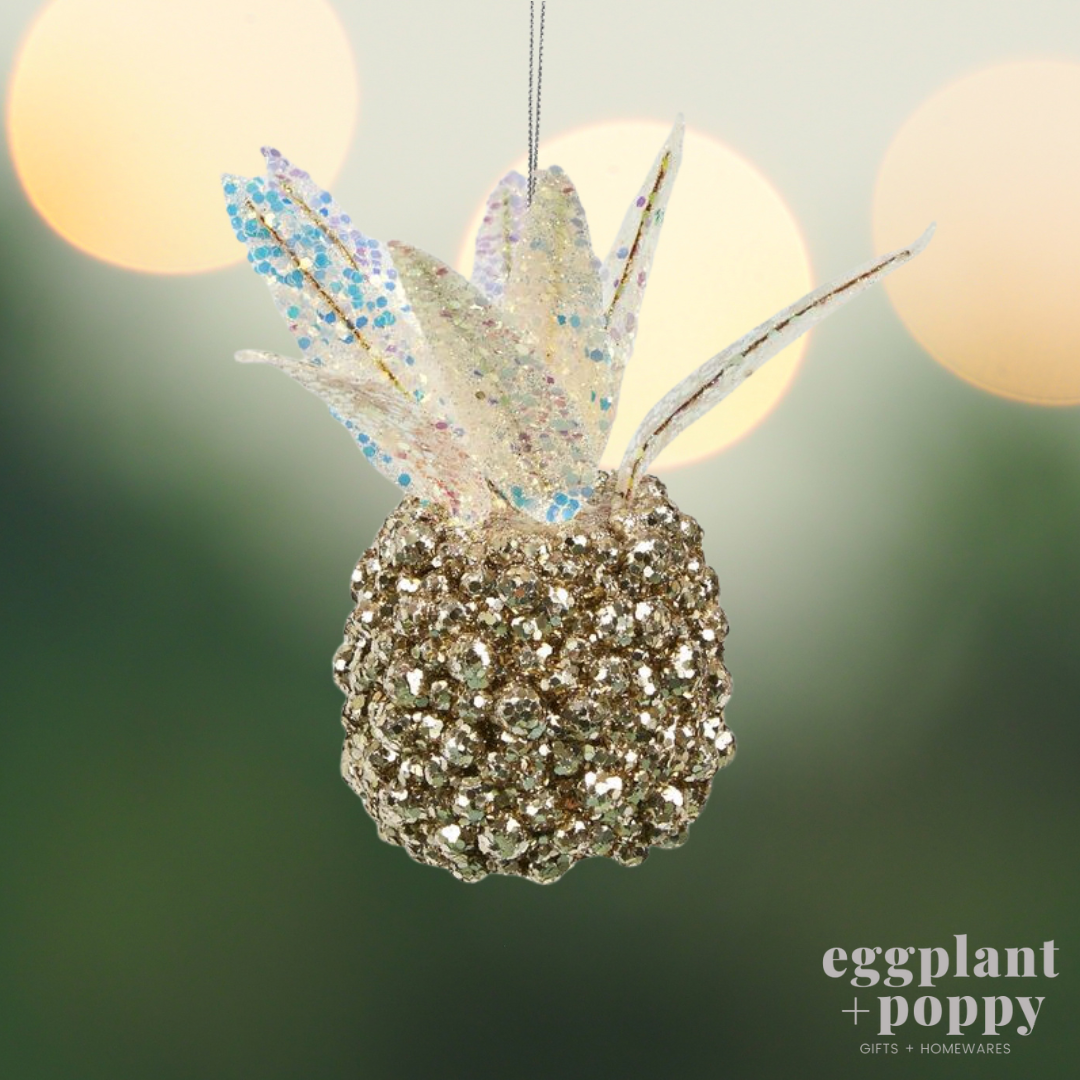 Hanging Decoration - Shimmer Pineapple