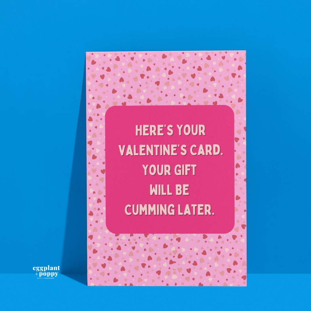 Valentine's Day Card - Plain Rude