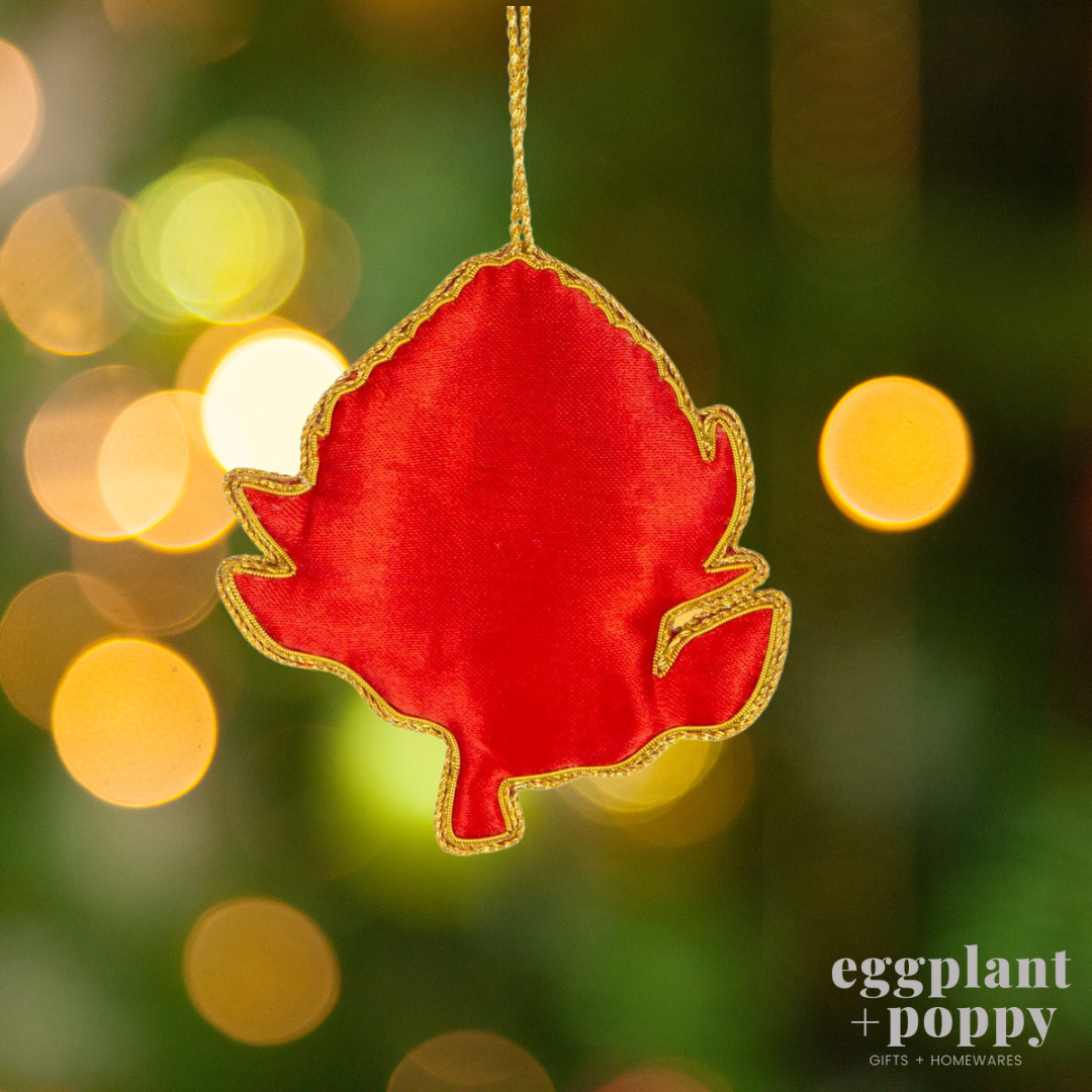 Hanging Decoration - Waratah Sequin