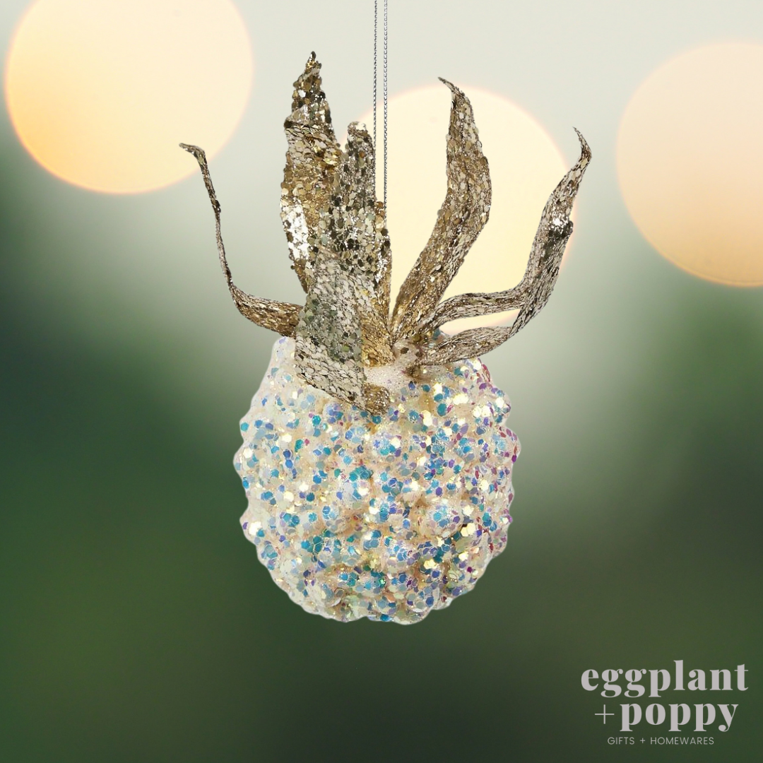 Hanging Decoration - Shimmer Pineapple