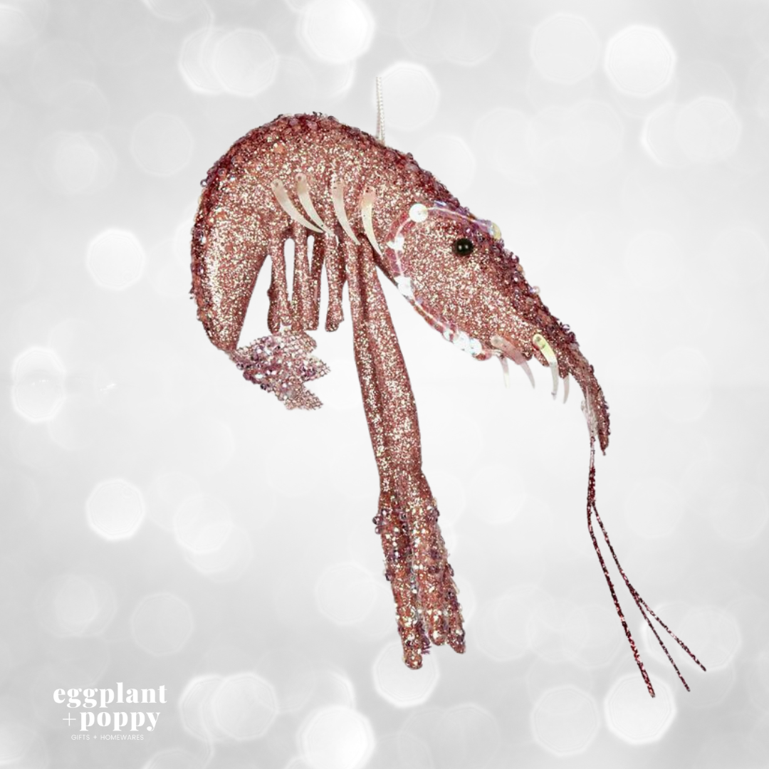 Decoration - Glitter Prawn