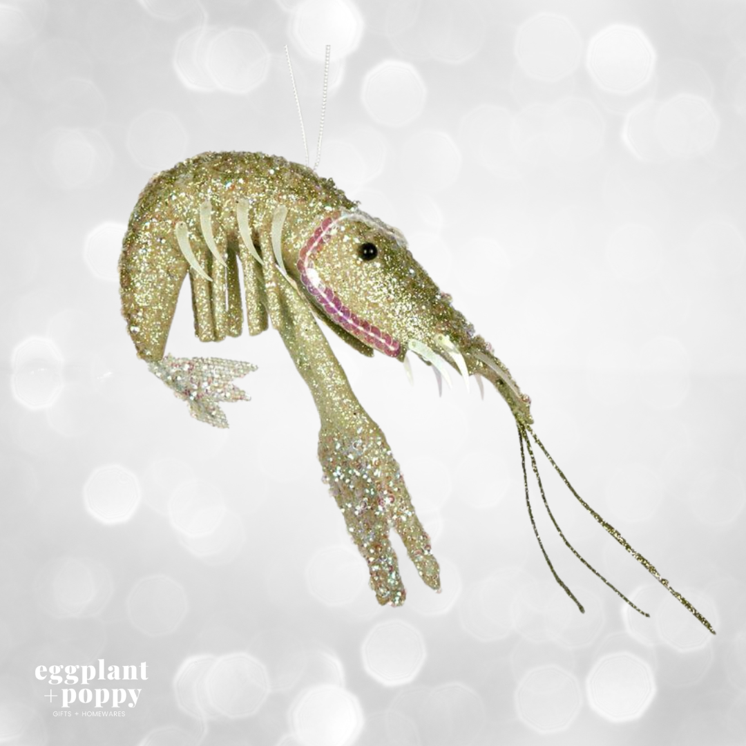 Decoration - Glitter Prawn