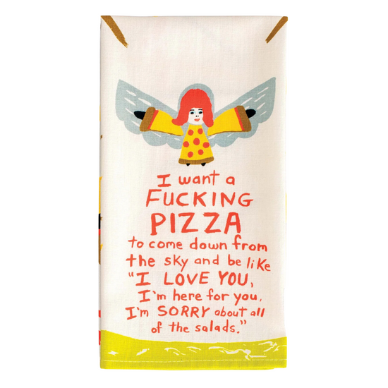 Tea Towel - Fucking Pizza