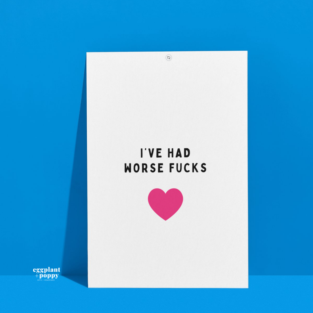 Valentine's Day Card - Plain Rude