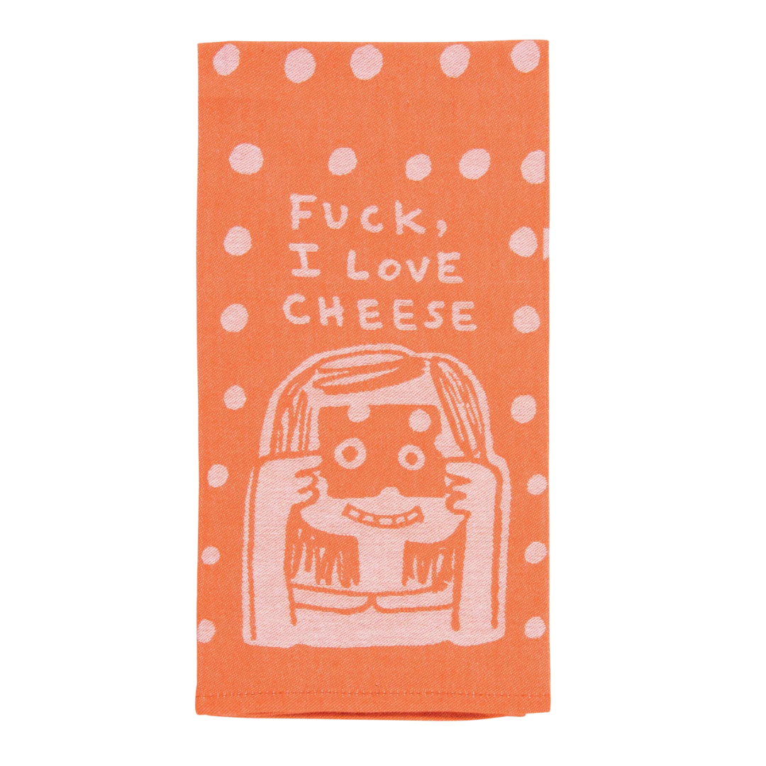 Tea Towel - Fuck I Love Cheese