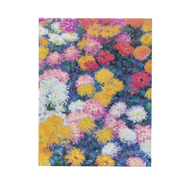 Hardcover Journal - Monet's Chrysanthemums