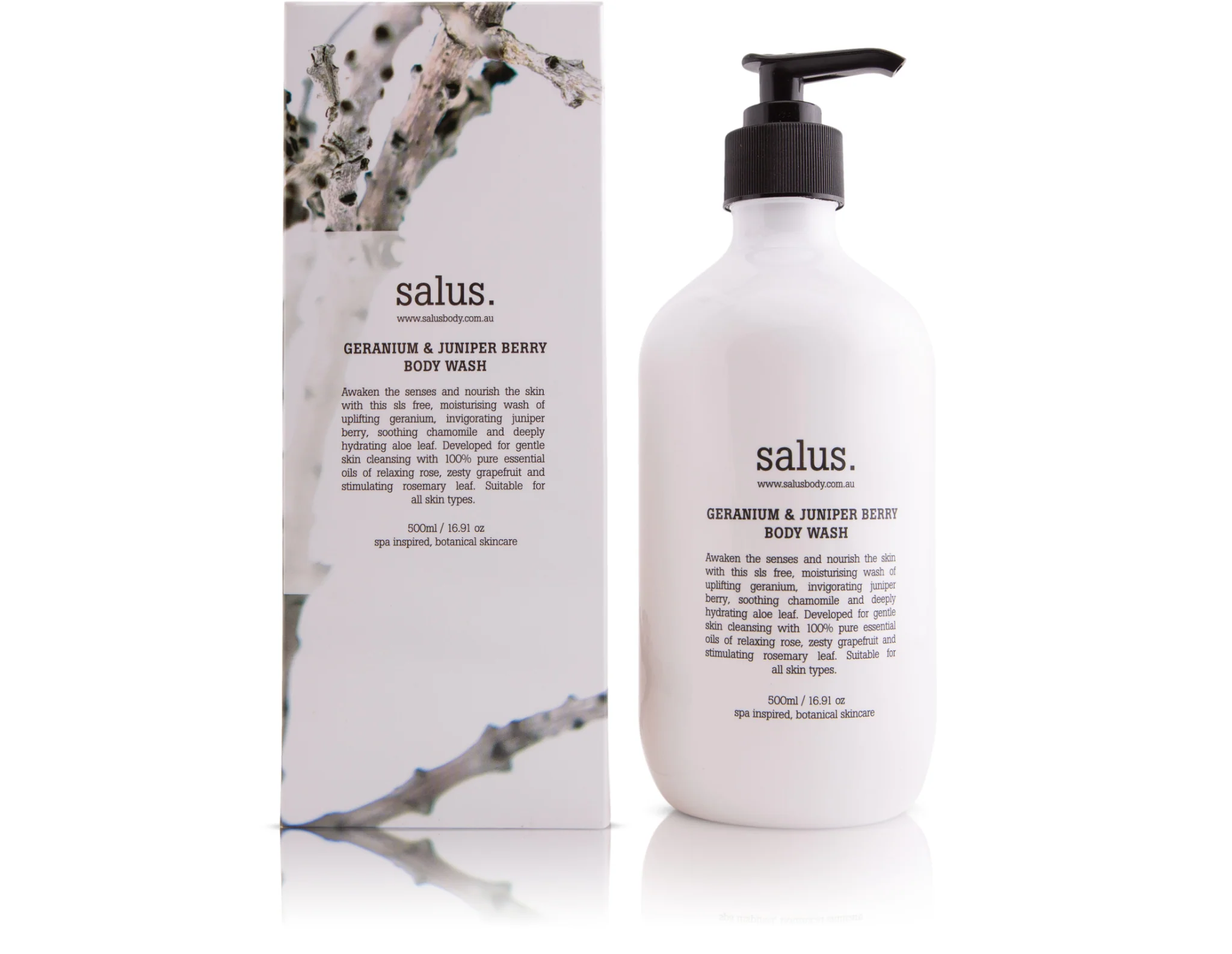 Geranium & Juniper Body Wash - 500ml