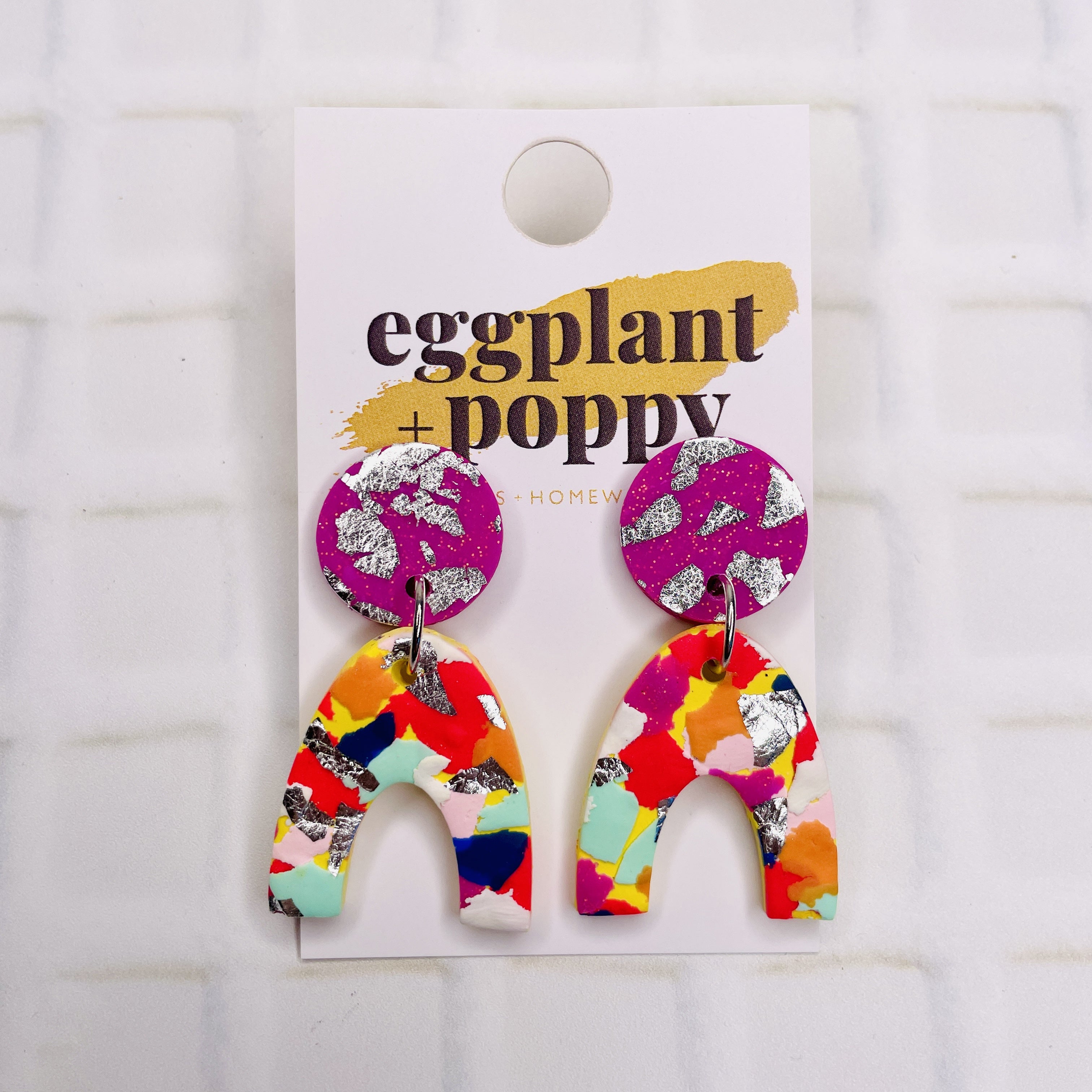 Confetti Charm Earrings