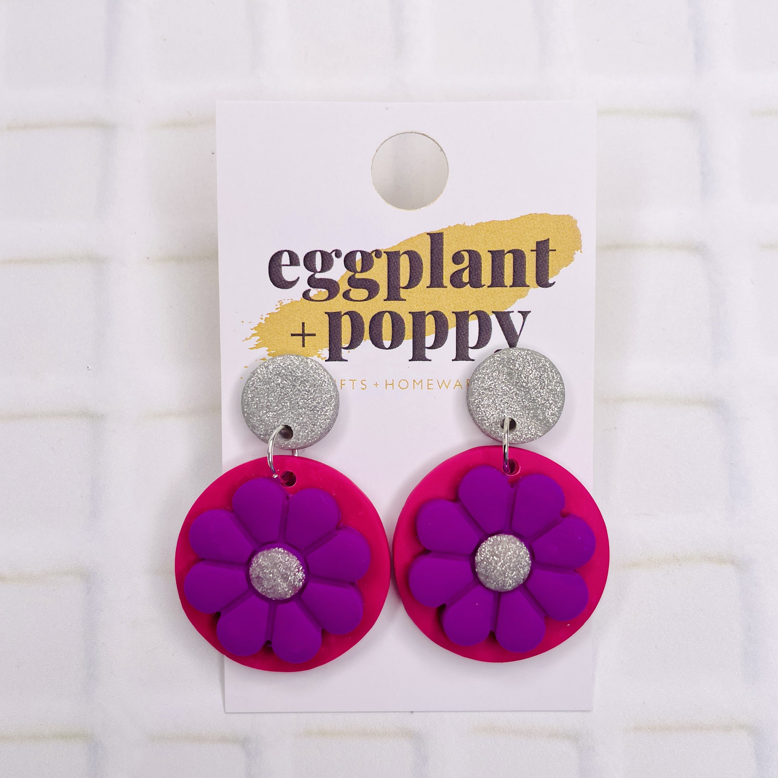 Fuchsia Bloom Earrings