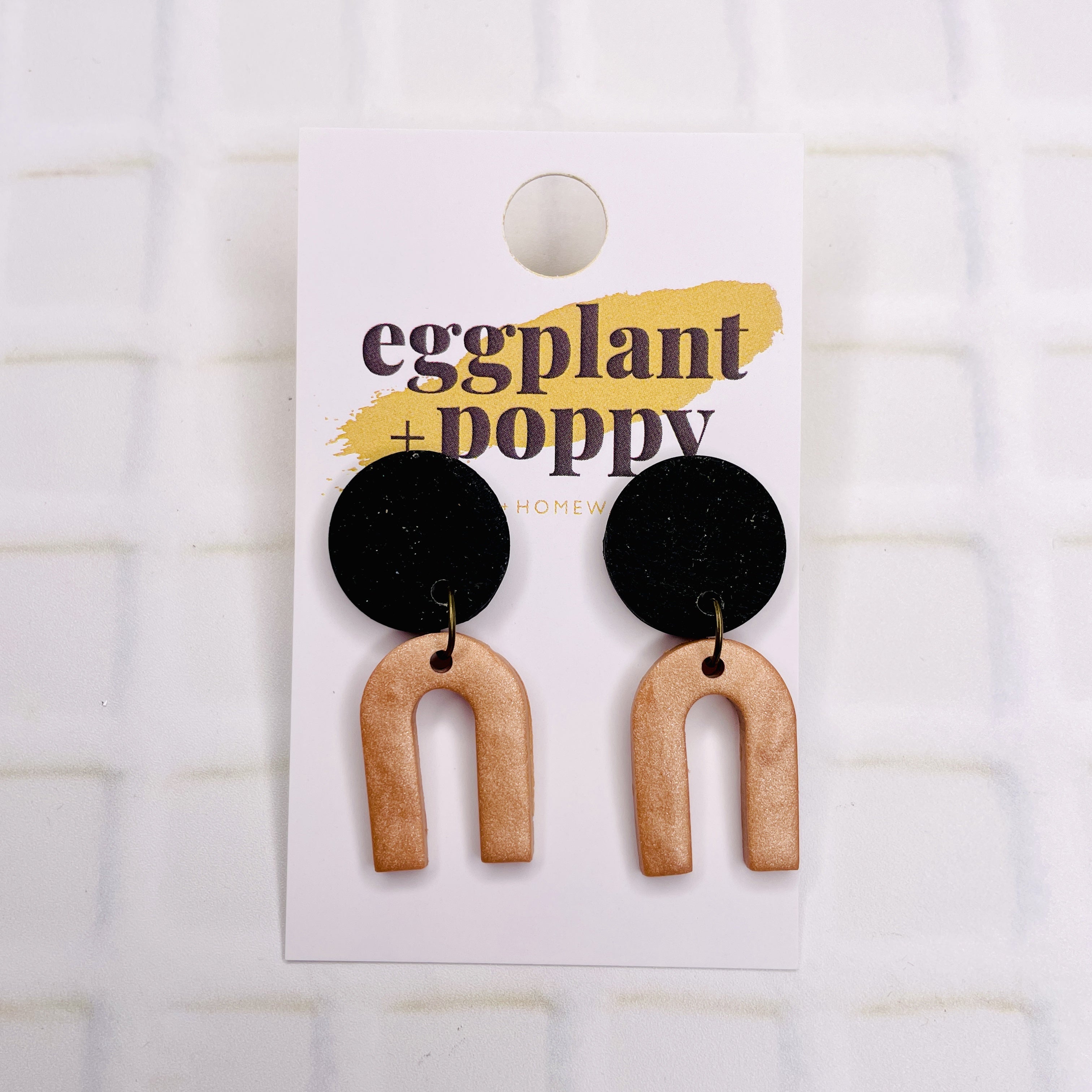 Earthstone Arch Earrings