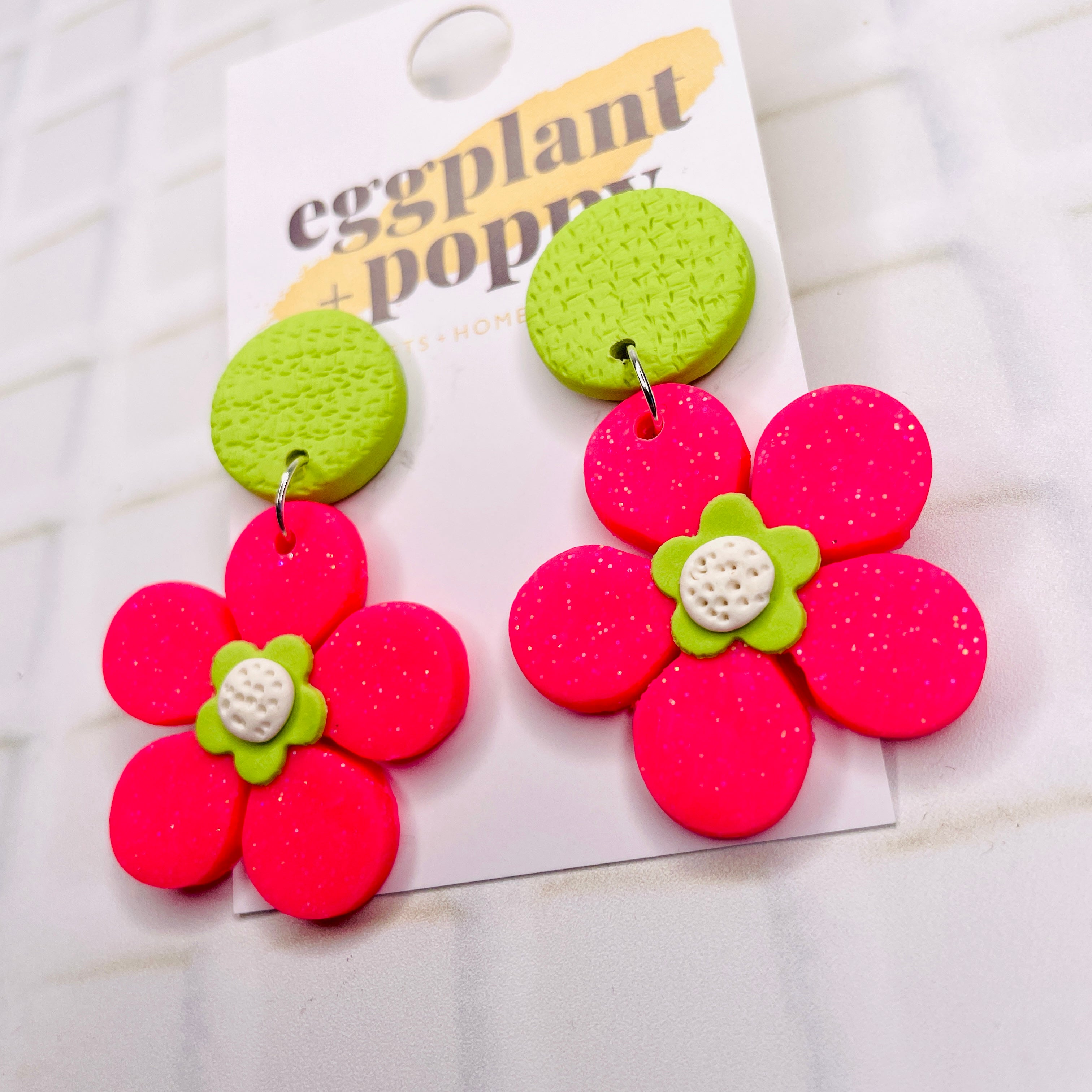 Electric Bloom Earrings