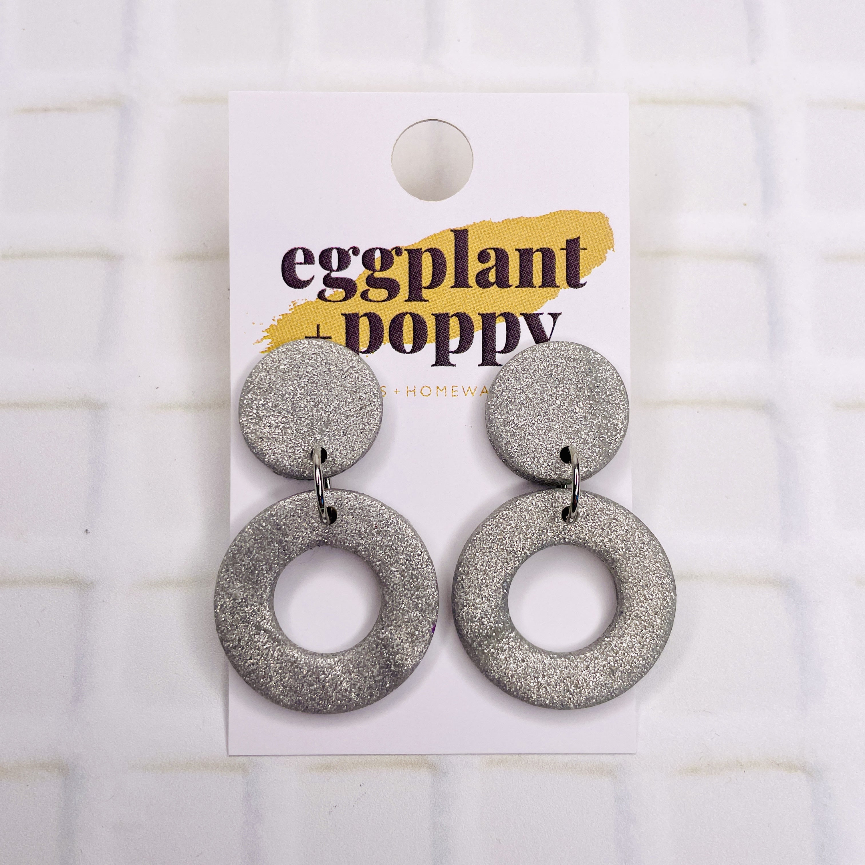 Stardust Disc Earrings