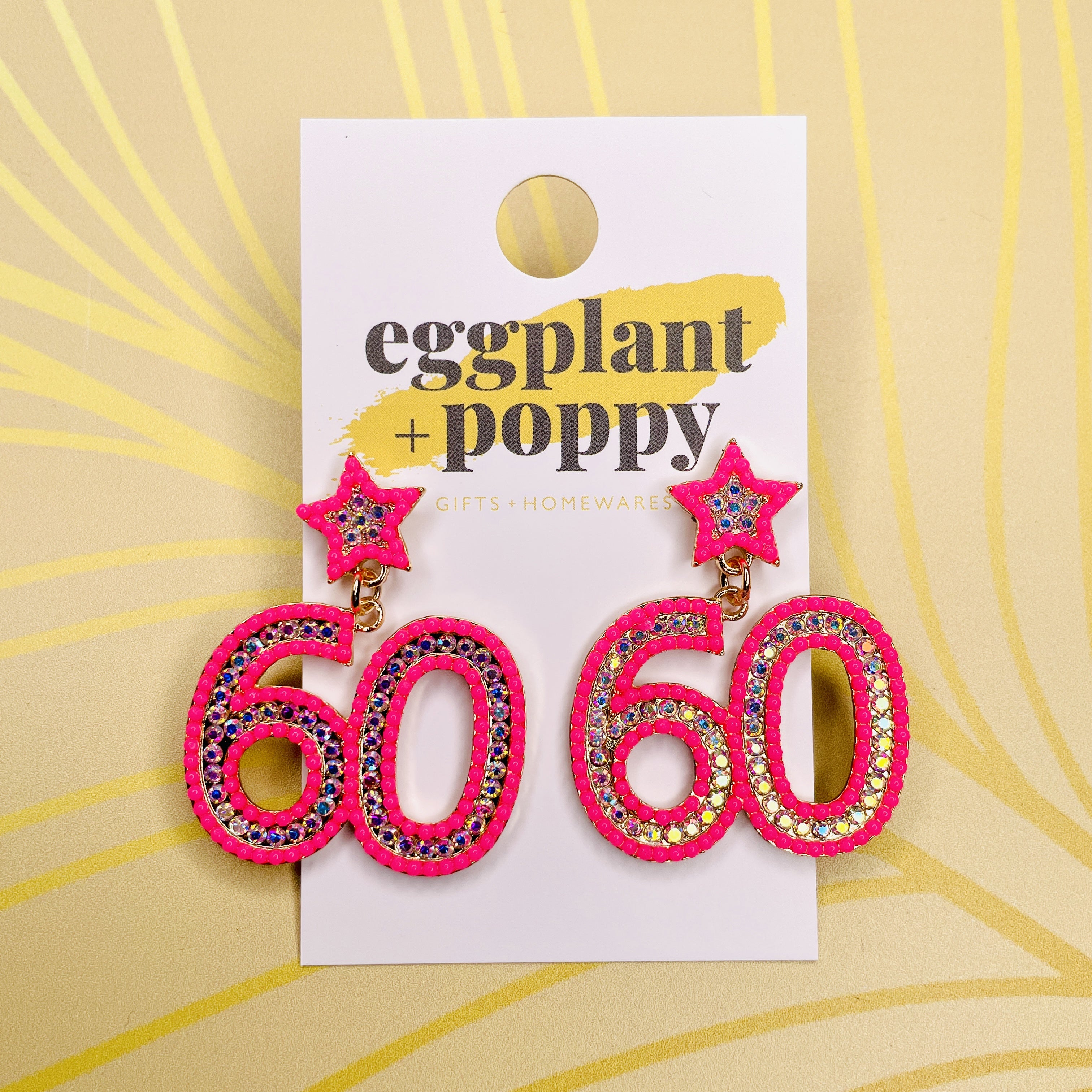 60 Sparkle Earrings