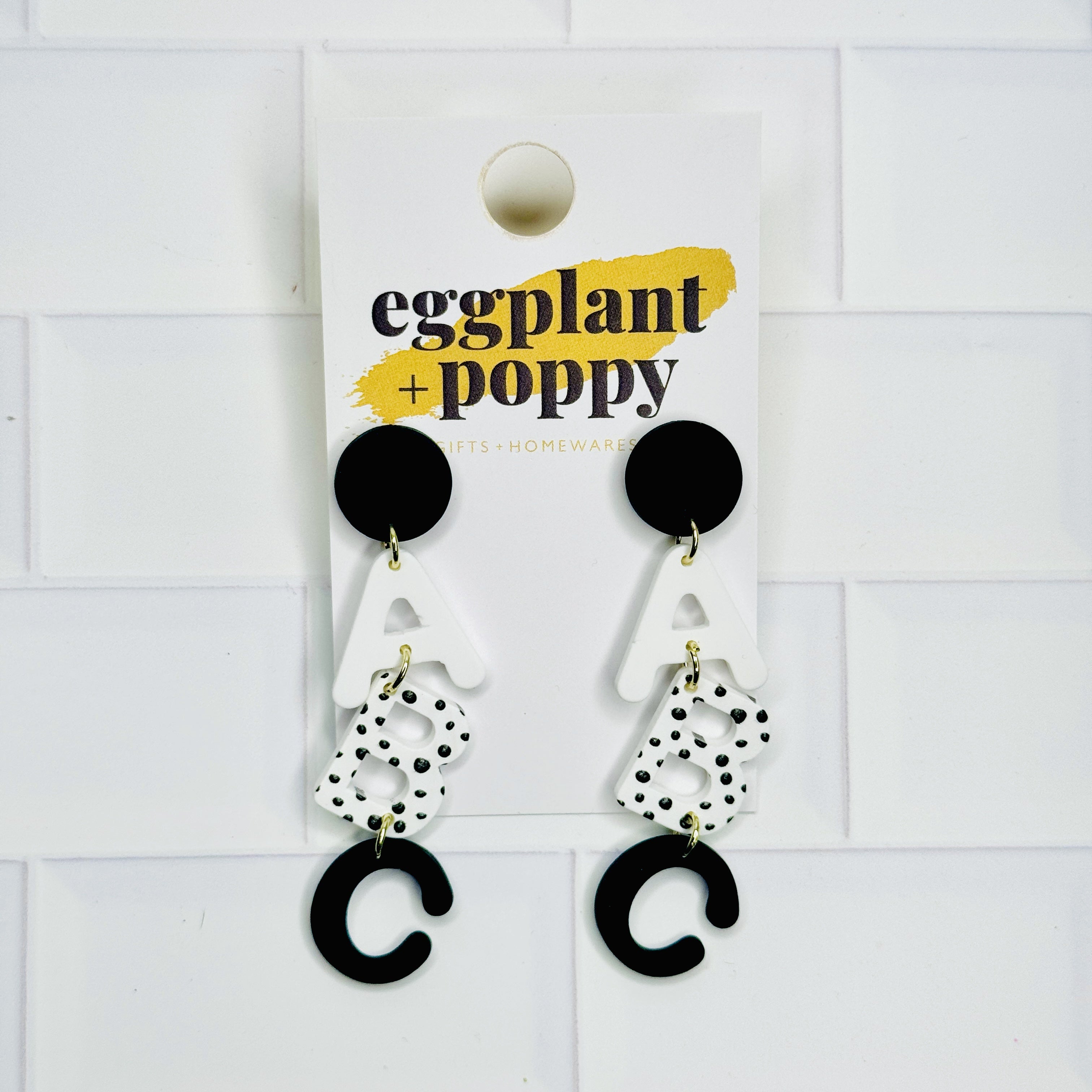 ABC Earrings