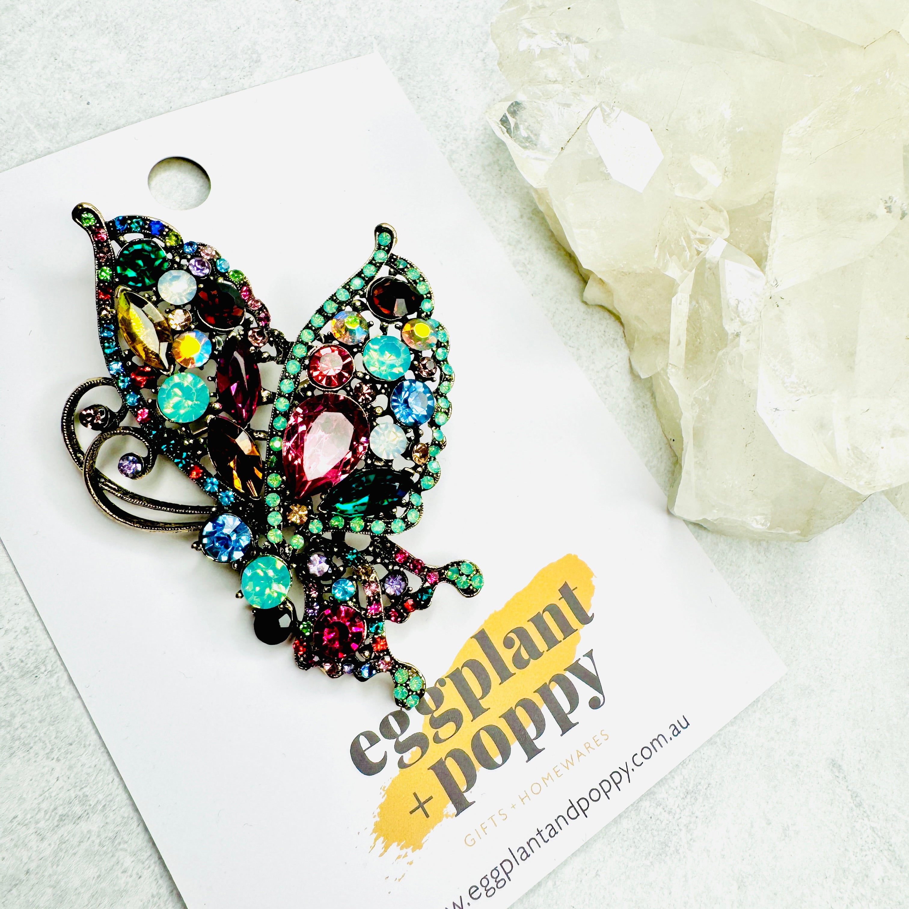 Statement Brooch - Butterfly