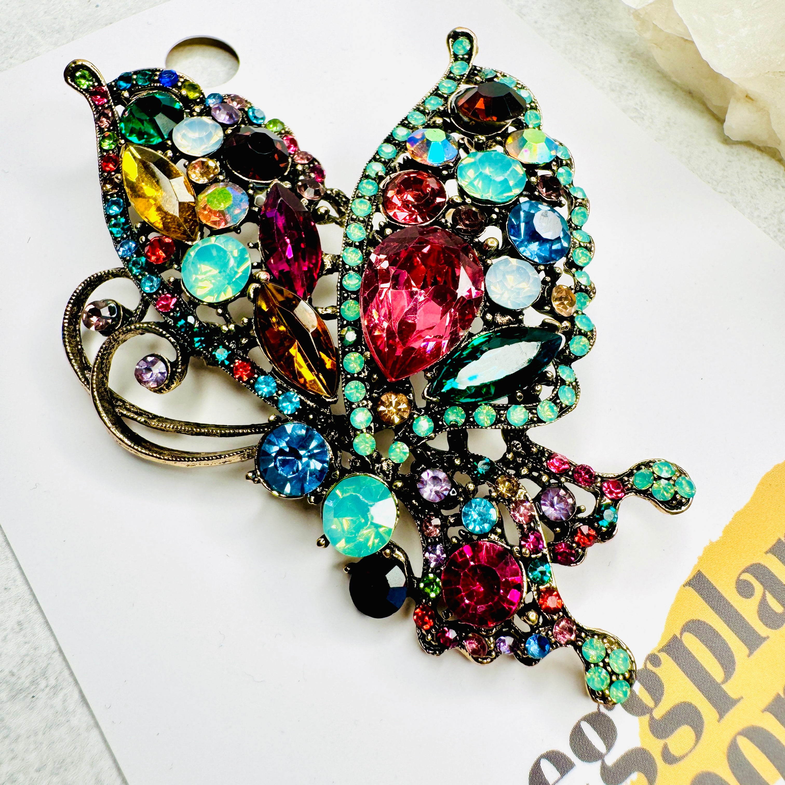 Statement Brooch - Butterfly