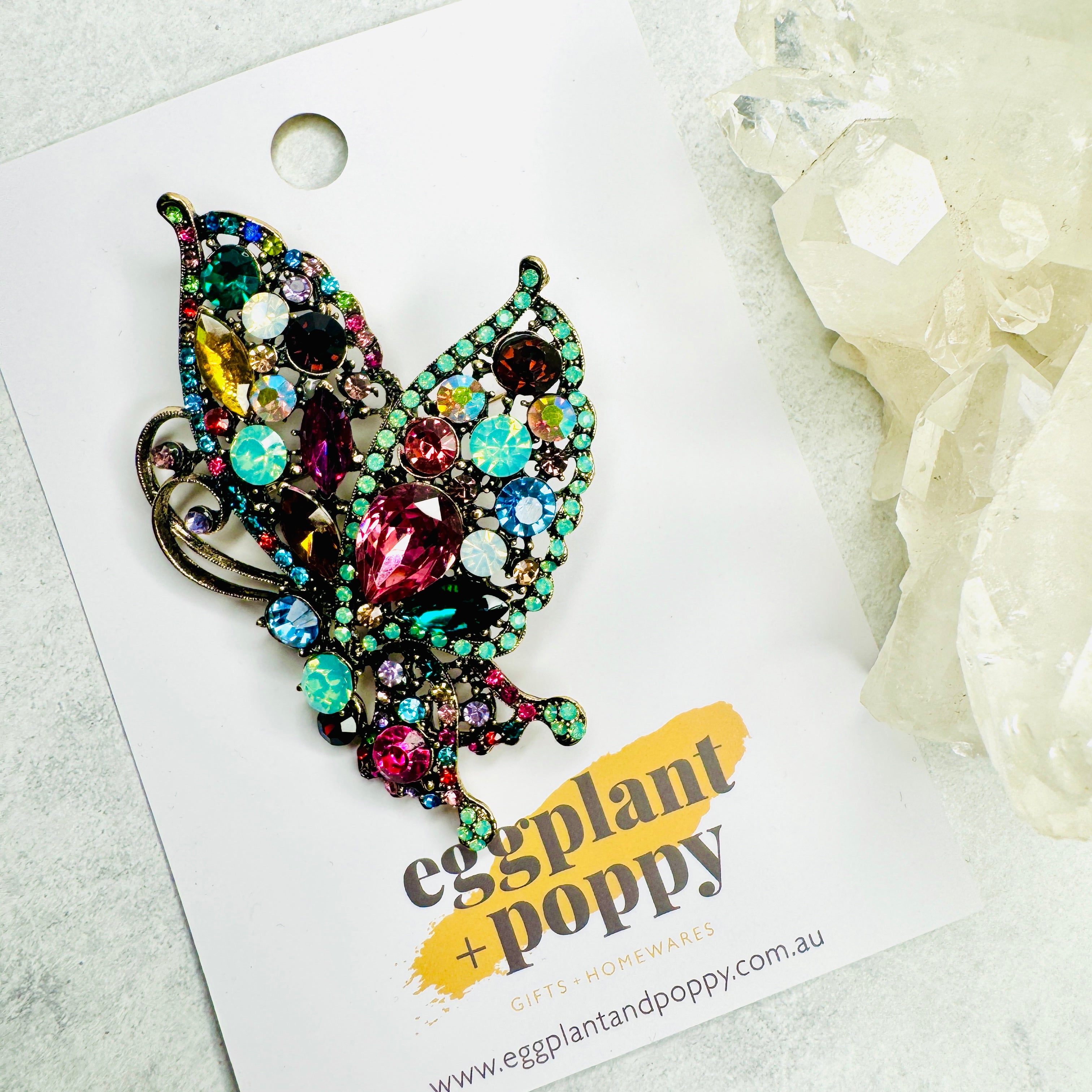 Statement Brooch - Butterfly