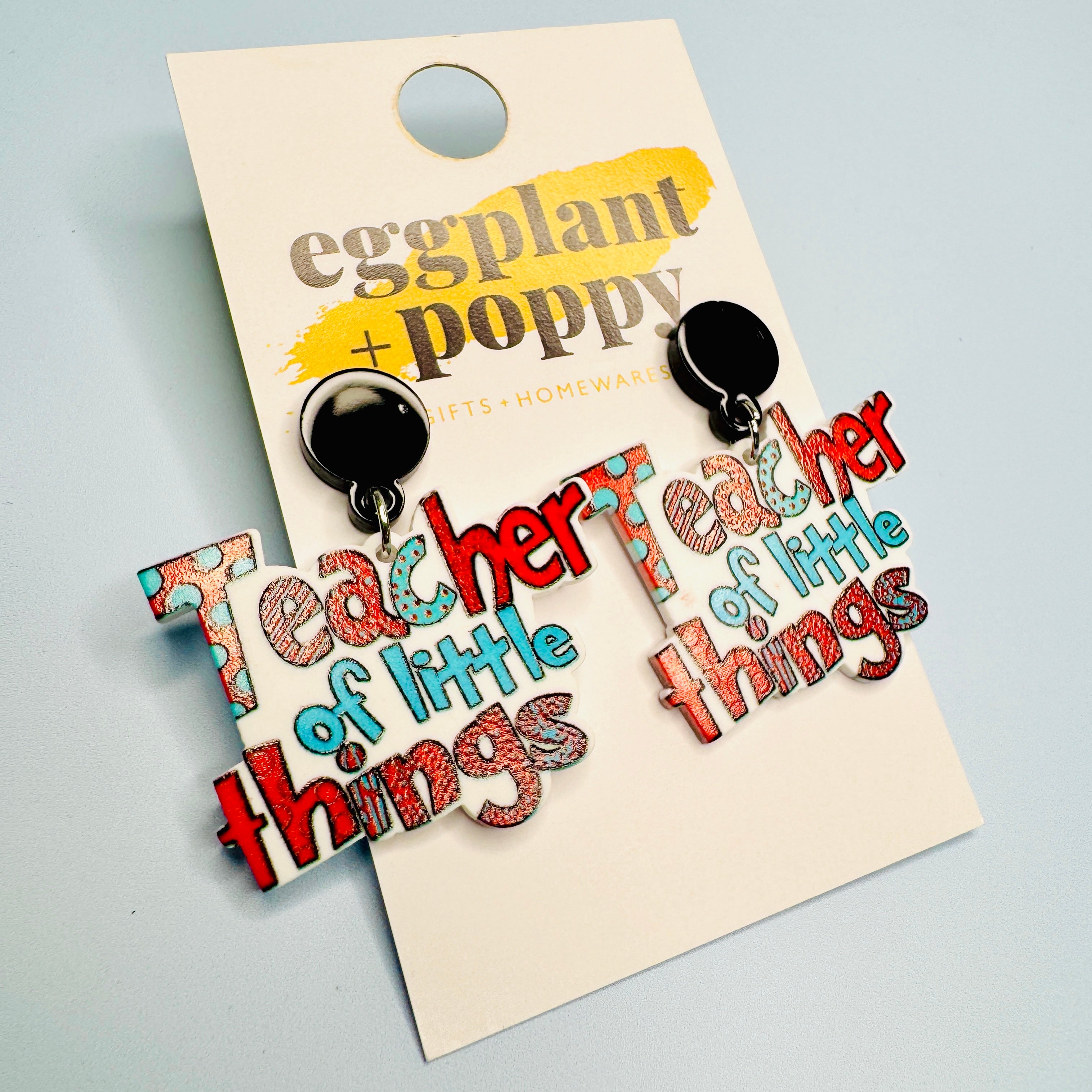 Teacher Of Little Things Earrings