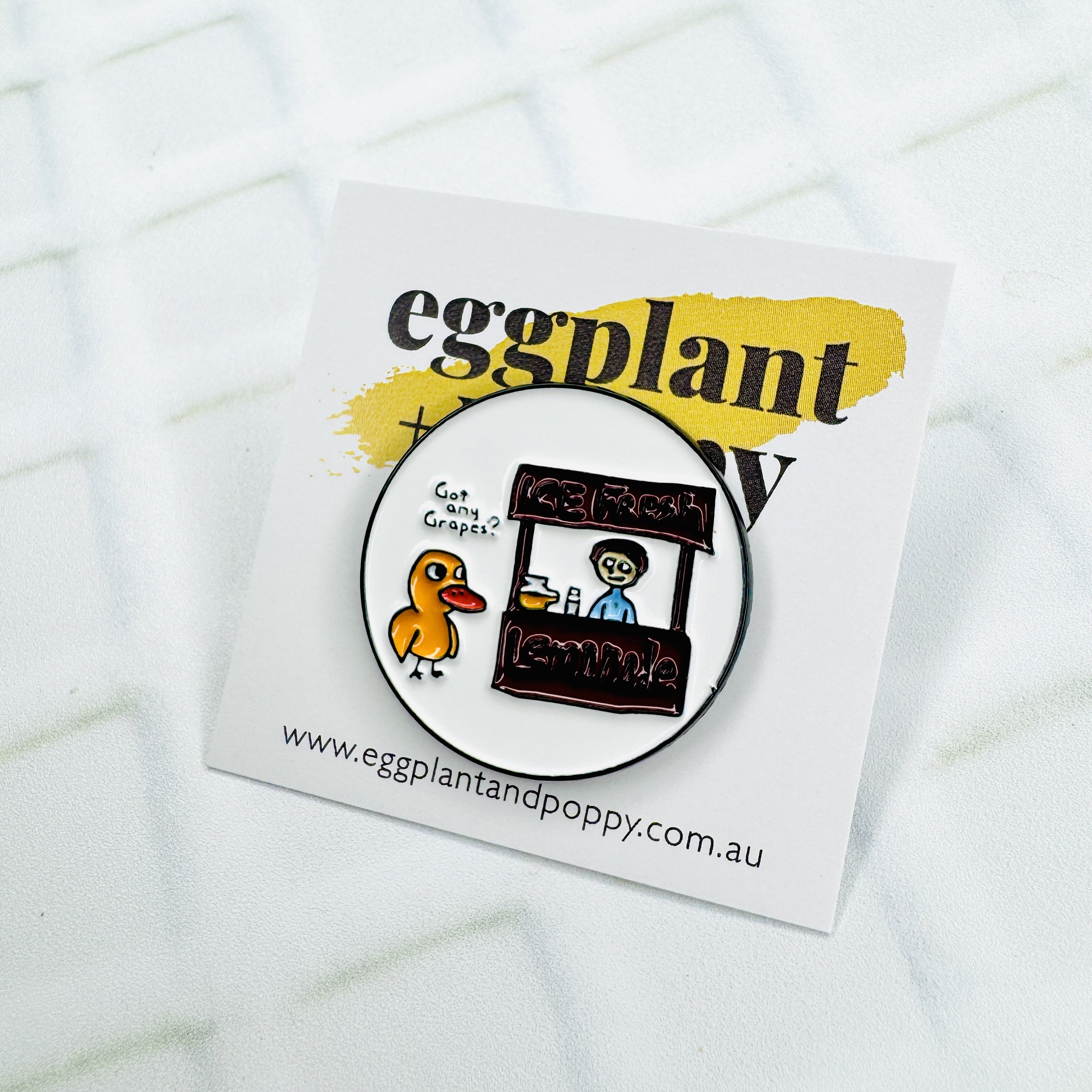 Enamel Pin - Lemonade Stand