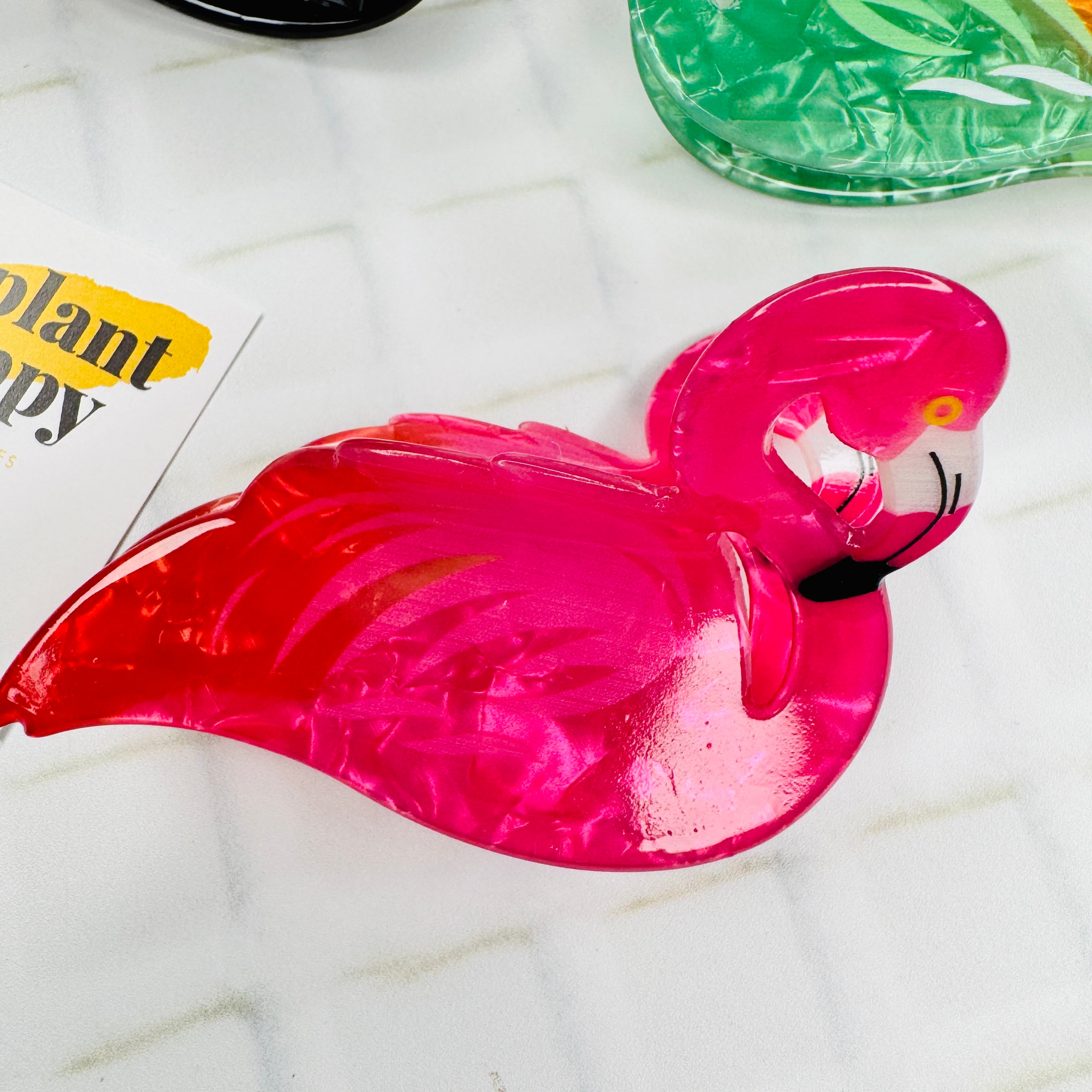 Flamingo Hair Clip