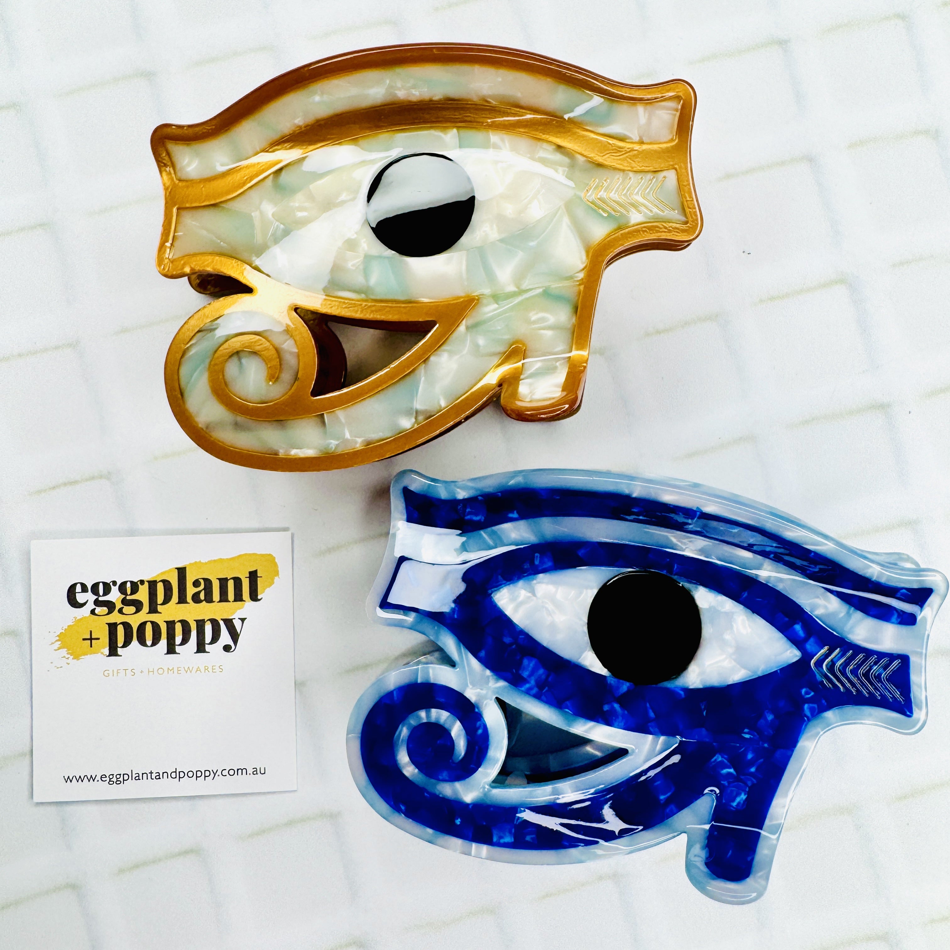 Egyptian Eye Hair Clip