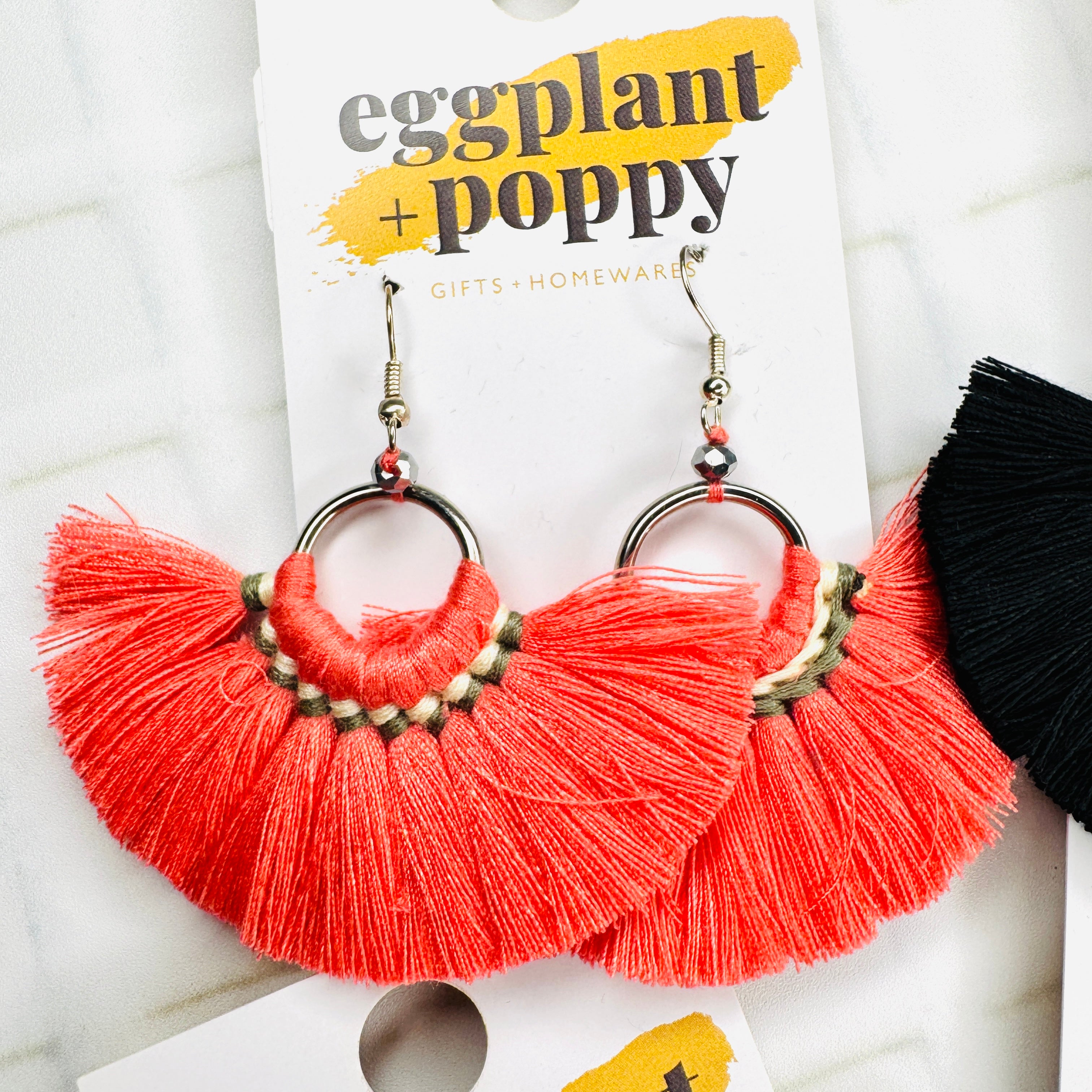 Fan Tassel Earrings