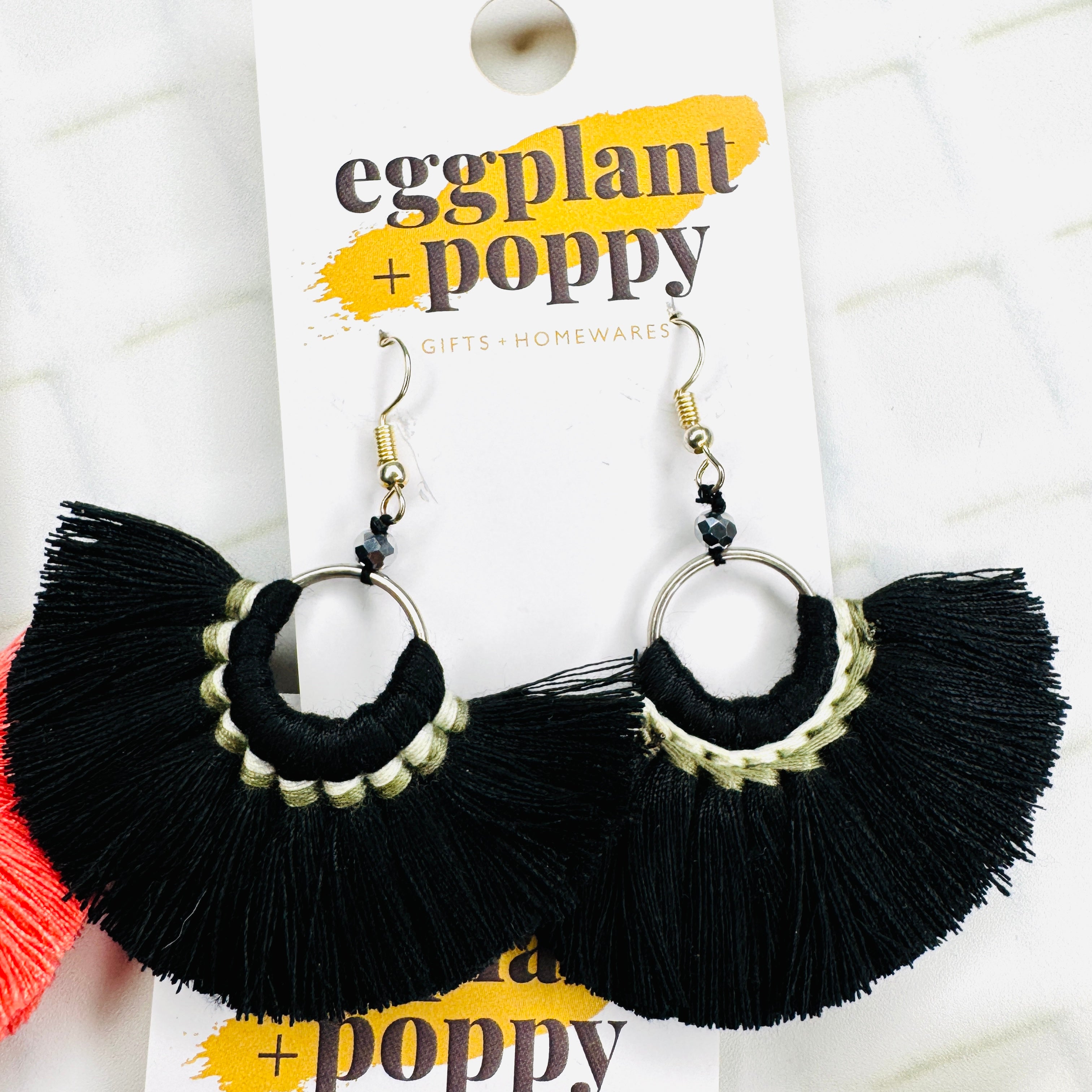 Fan Tassel Earrings