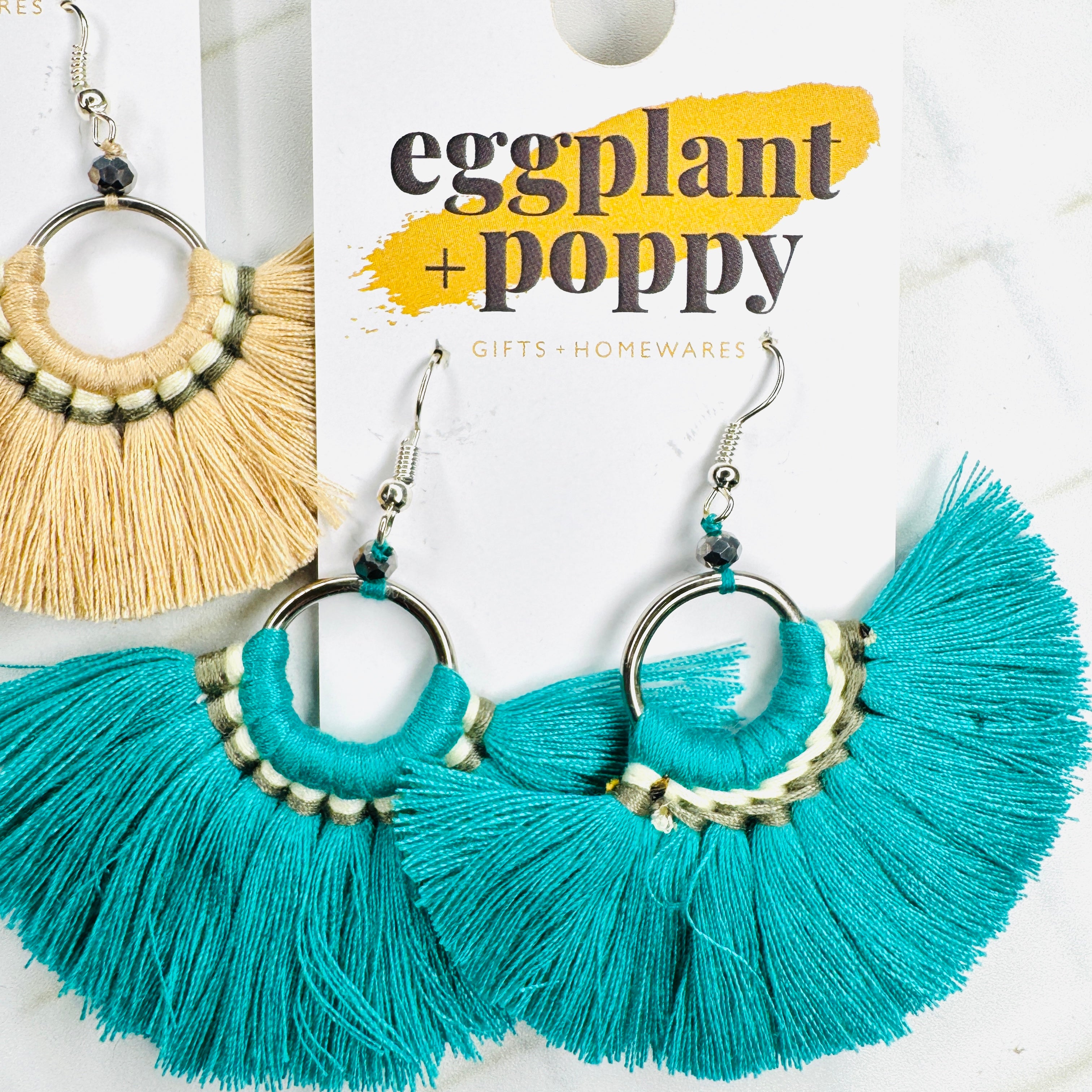 Fan Tassel Earrings