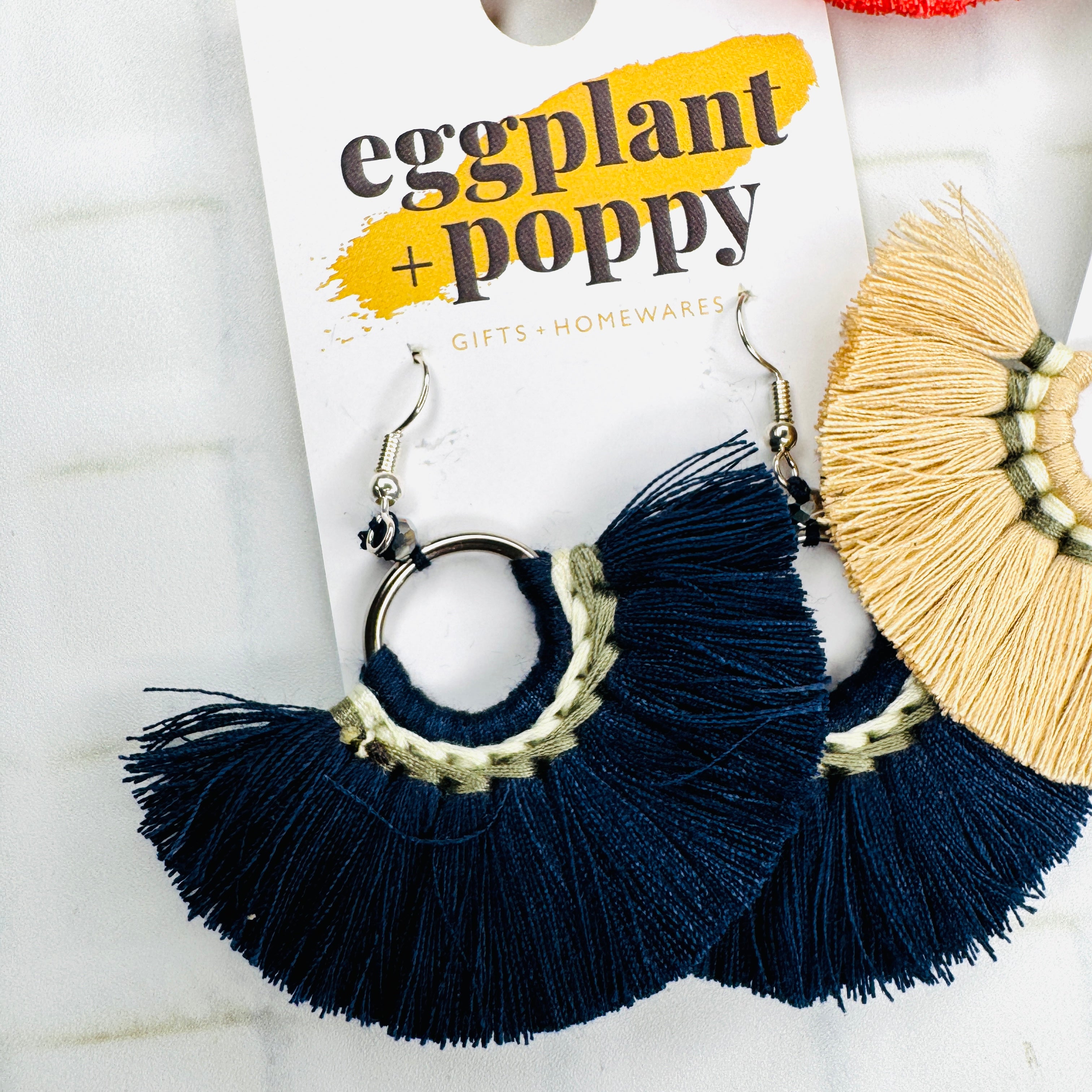 Fan Tassel Earrings