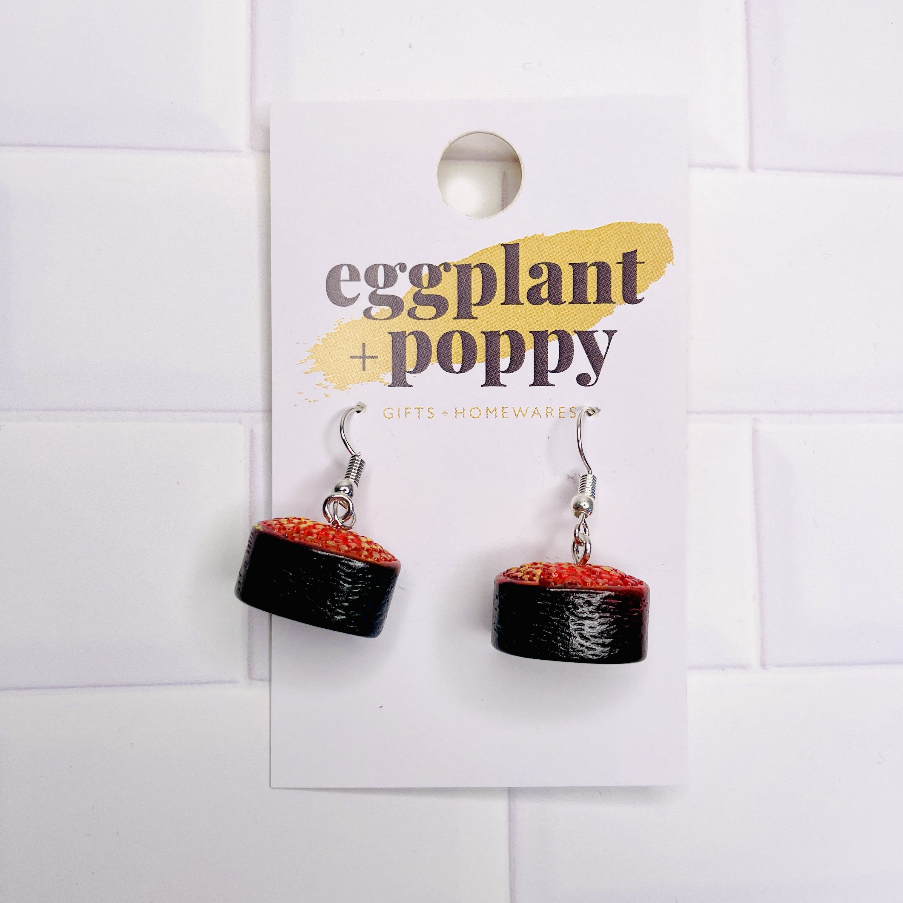 Ikura Sushi Earrings