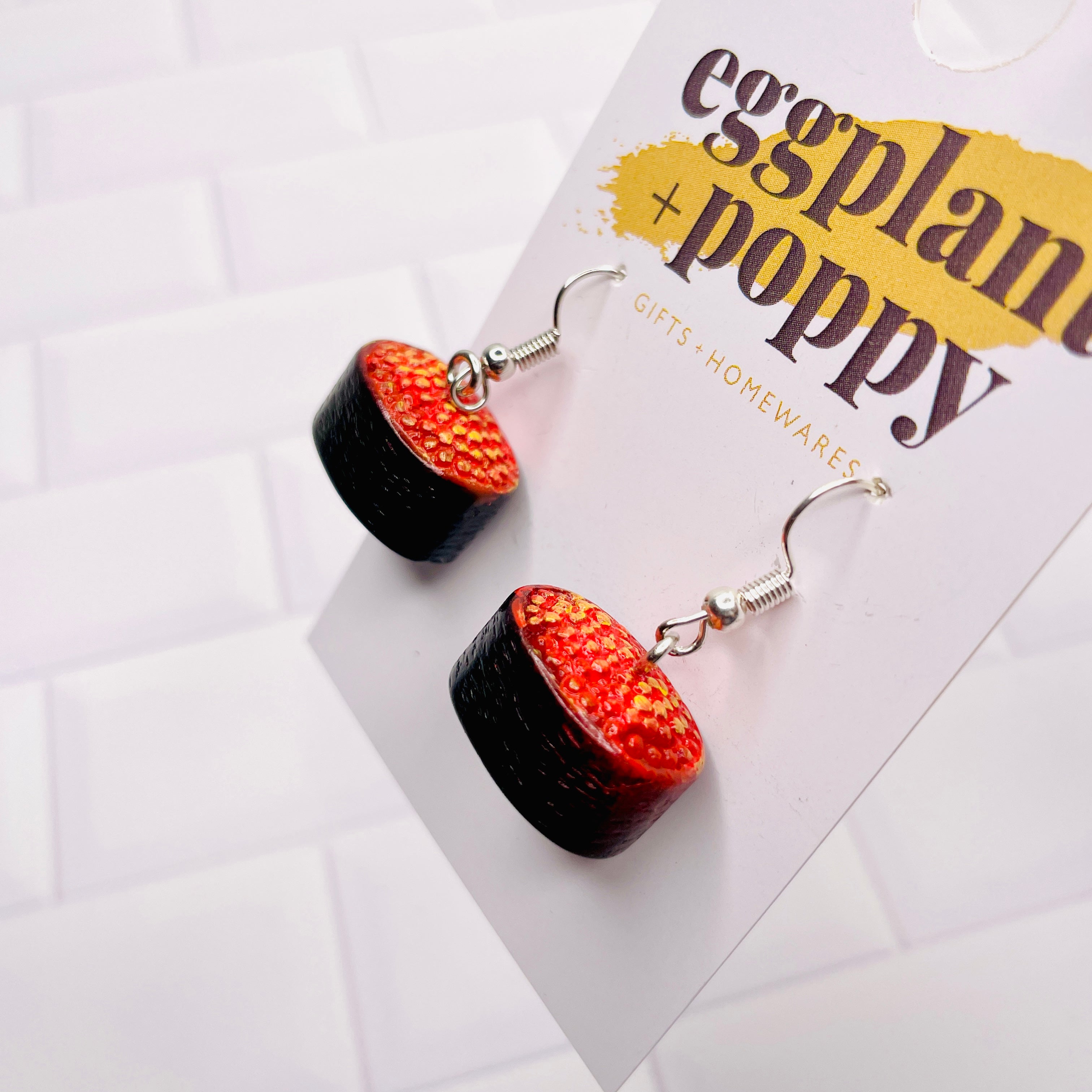 Ikura Sushi Earrings