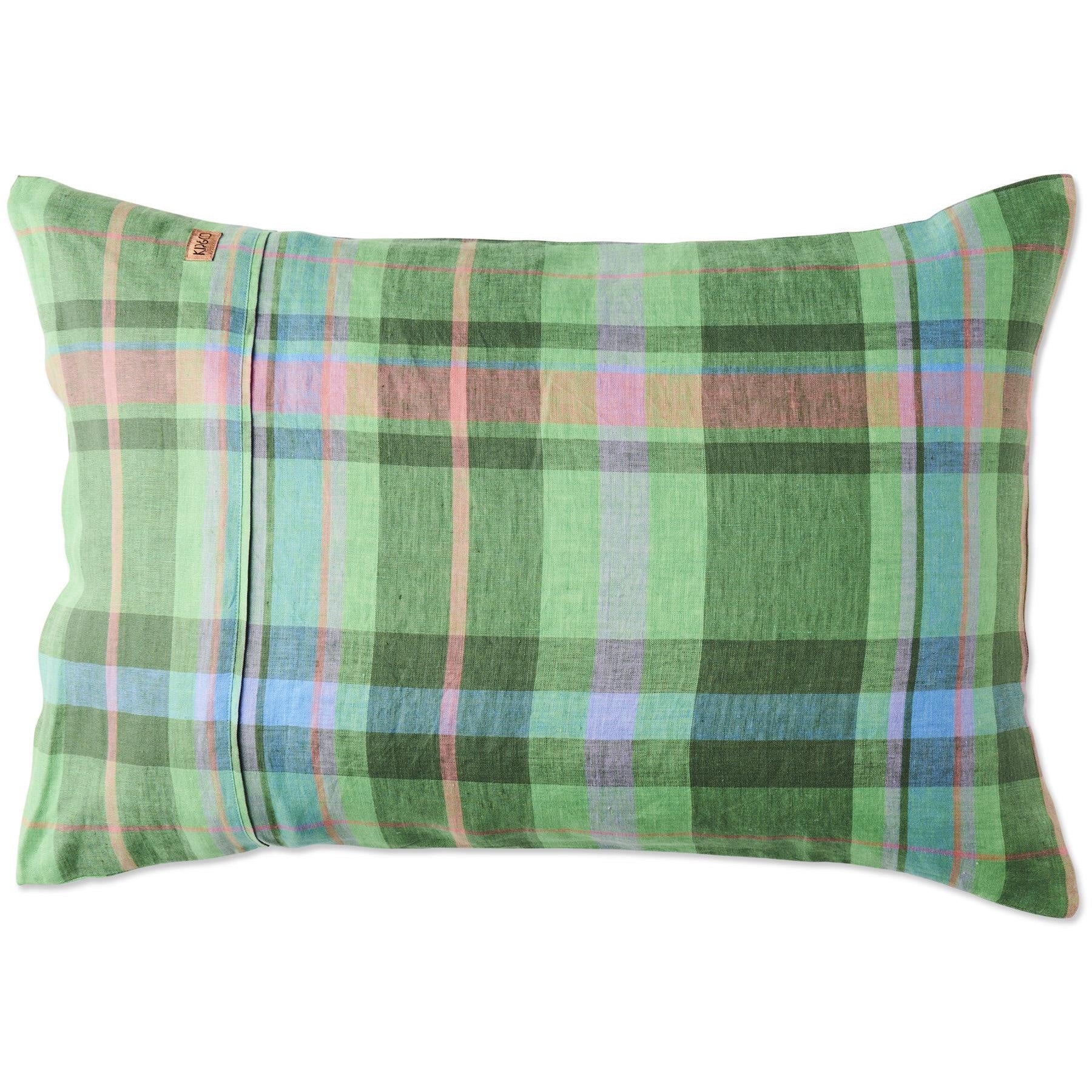 Linen Pillowcase -  Jewel Of The Nile Tartan 2P