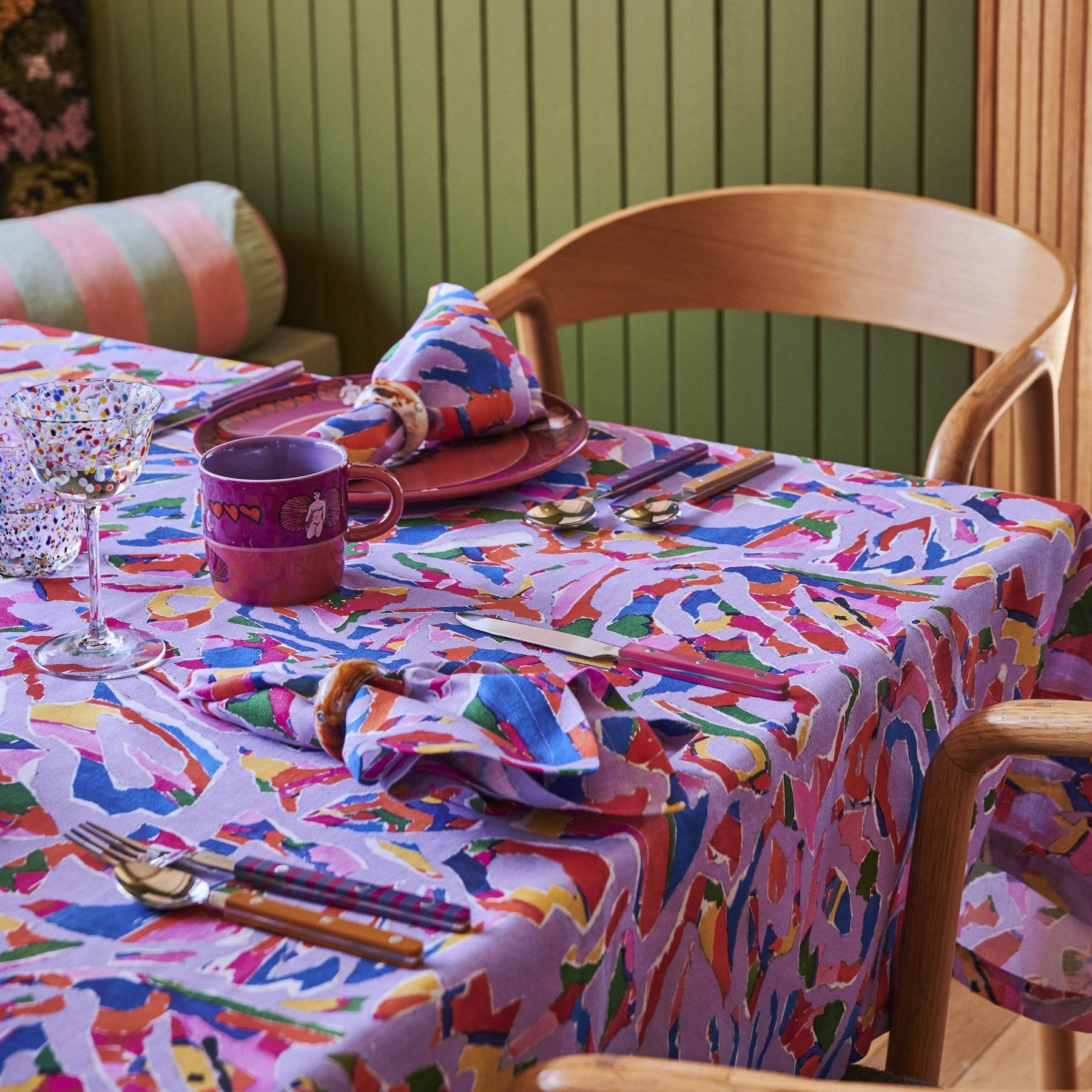 Jenny Kee Tablecloth - Opal Oz Pax Lilac