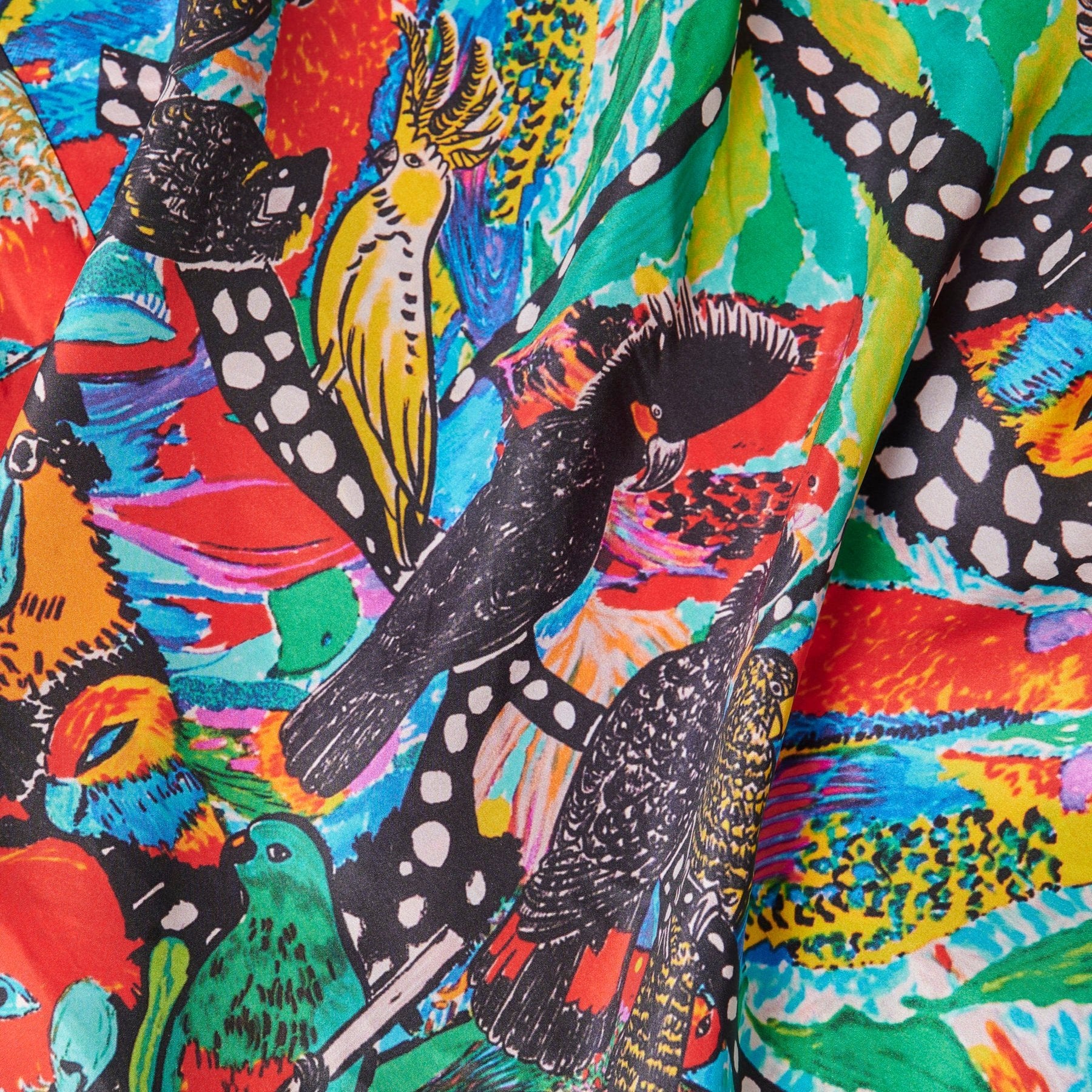 Jenny Kee Cotton Pillowcases - Parrots & Cockatoos 2P