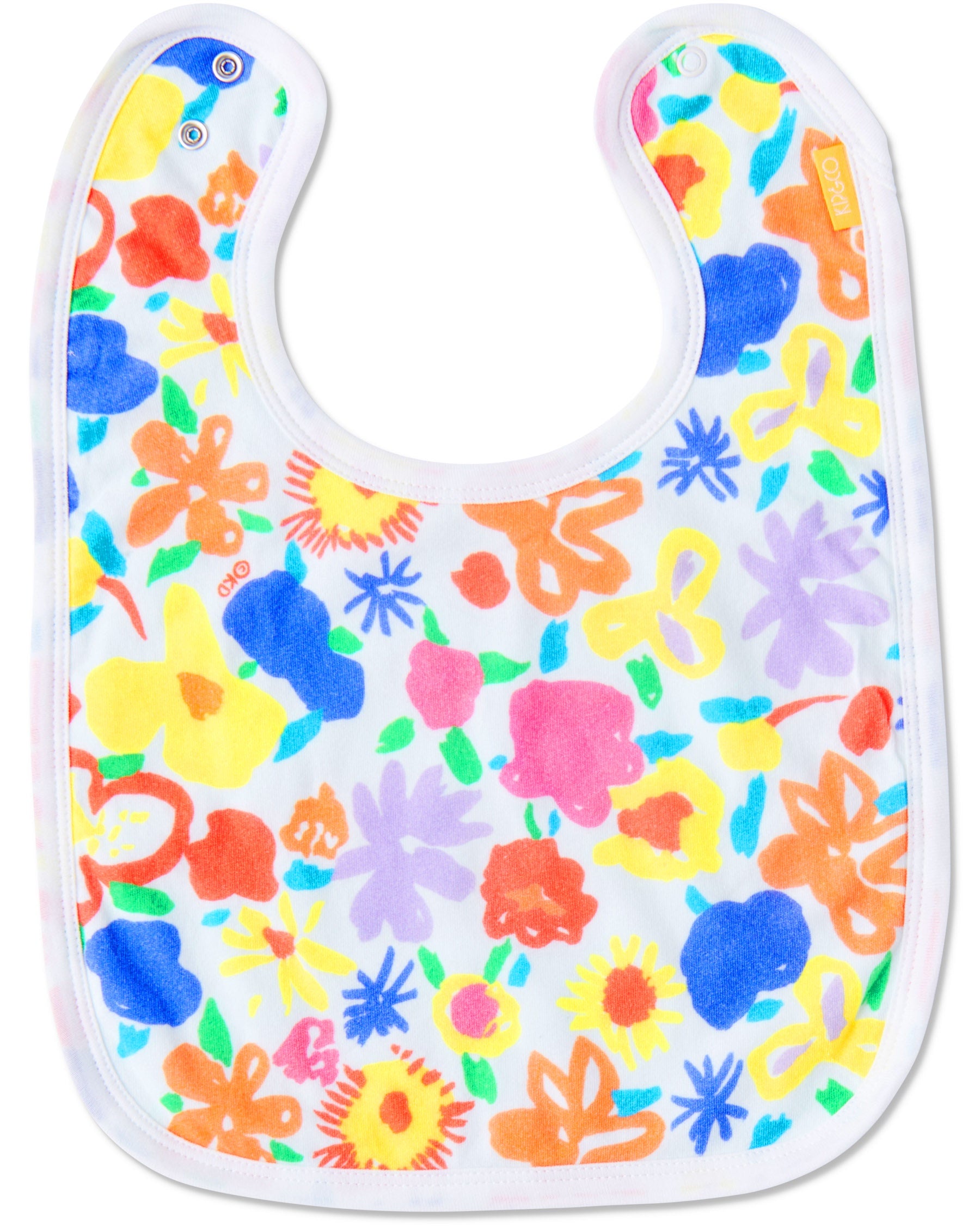 Ken Done Organic Cotton Bib - Summer Floral