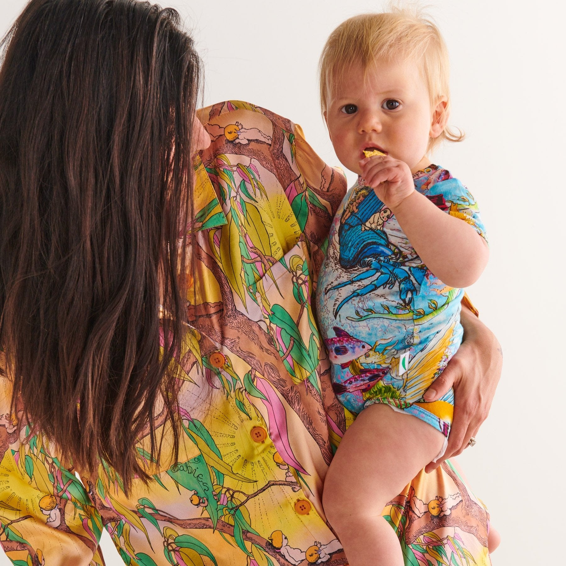 Baby Romper (Short Sleeve) - May Gibbs Waterworld