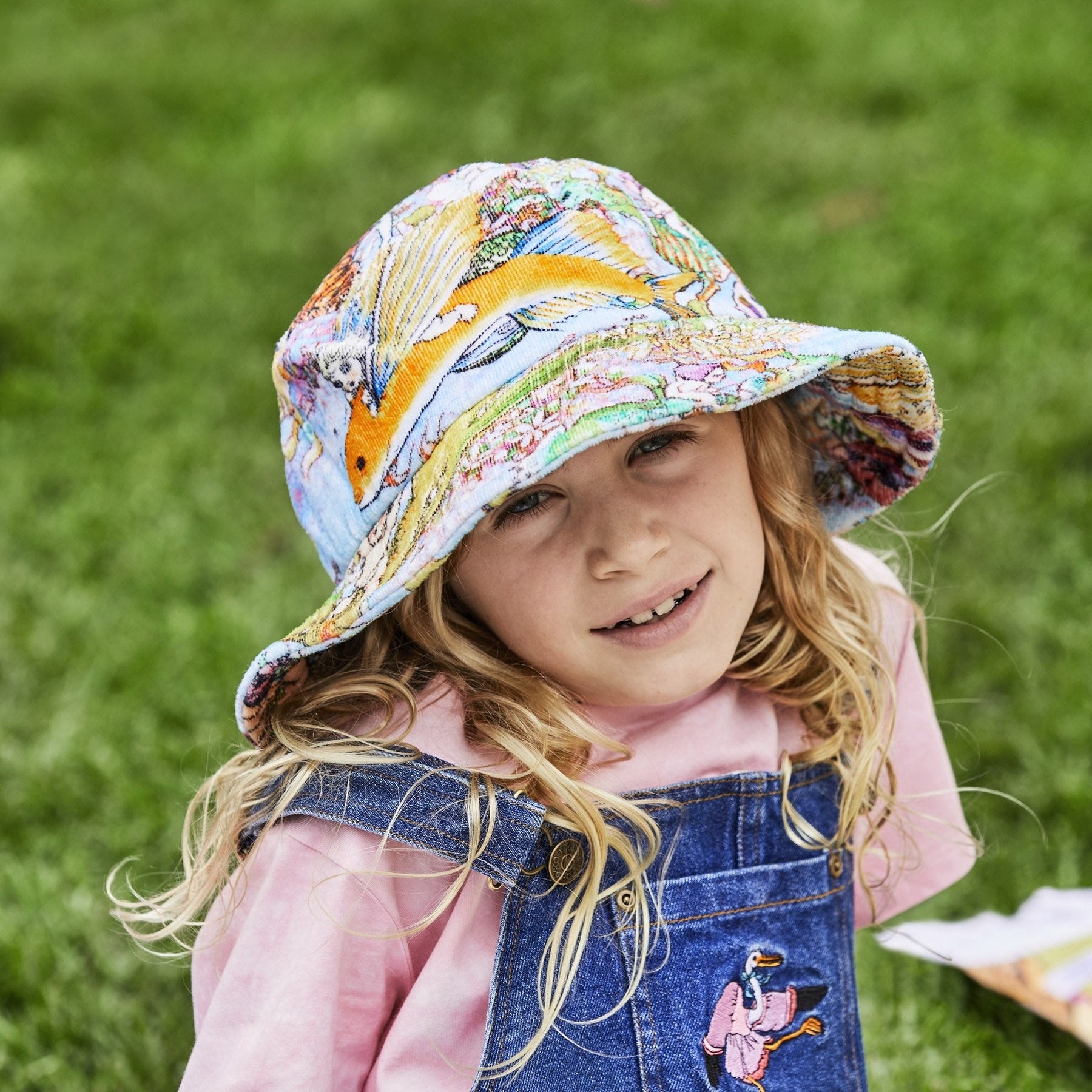 Kids Terry Beach Hat - May Gibbs Waterworld