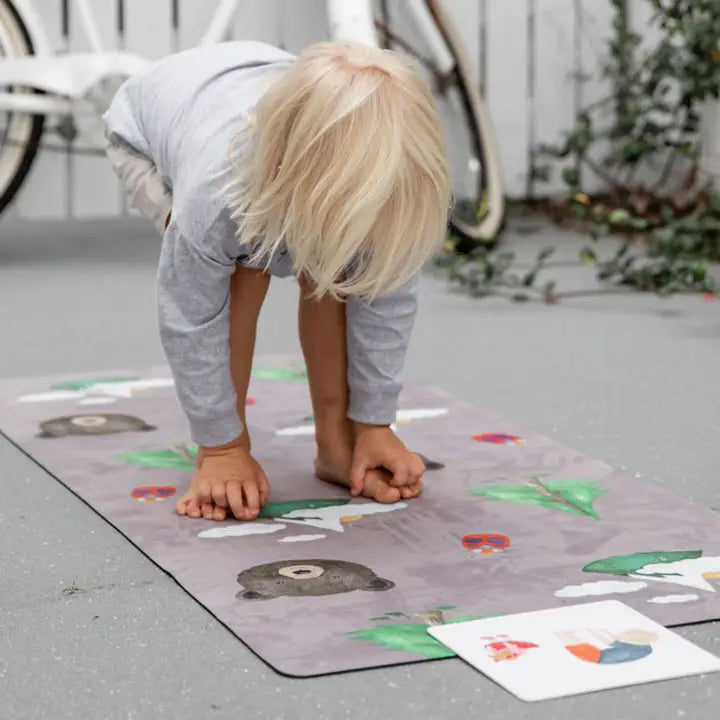 Nature Print Kids Yoga Mat