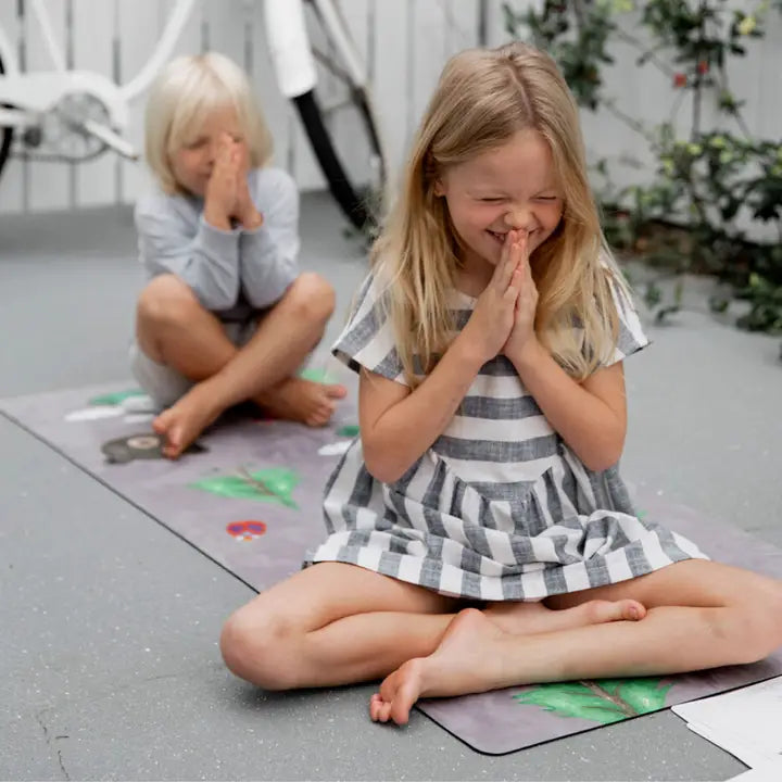 Nature Print Kids Yoga Mat