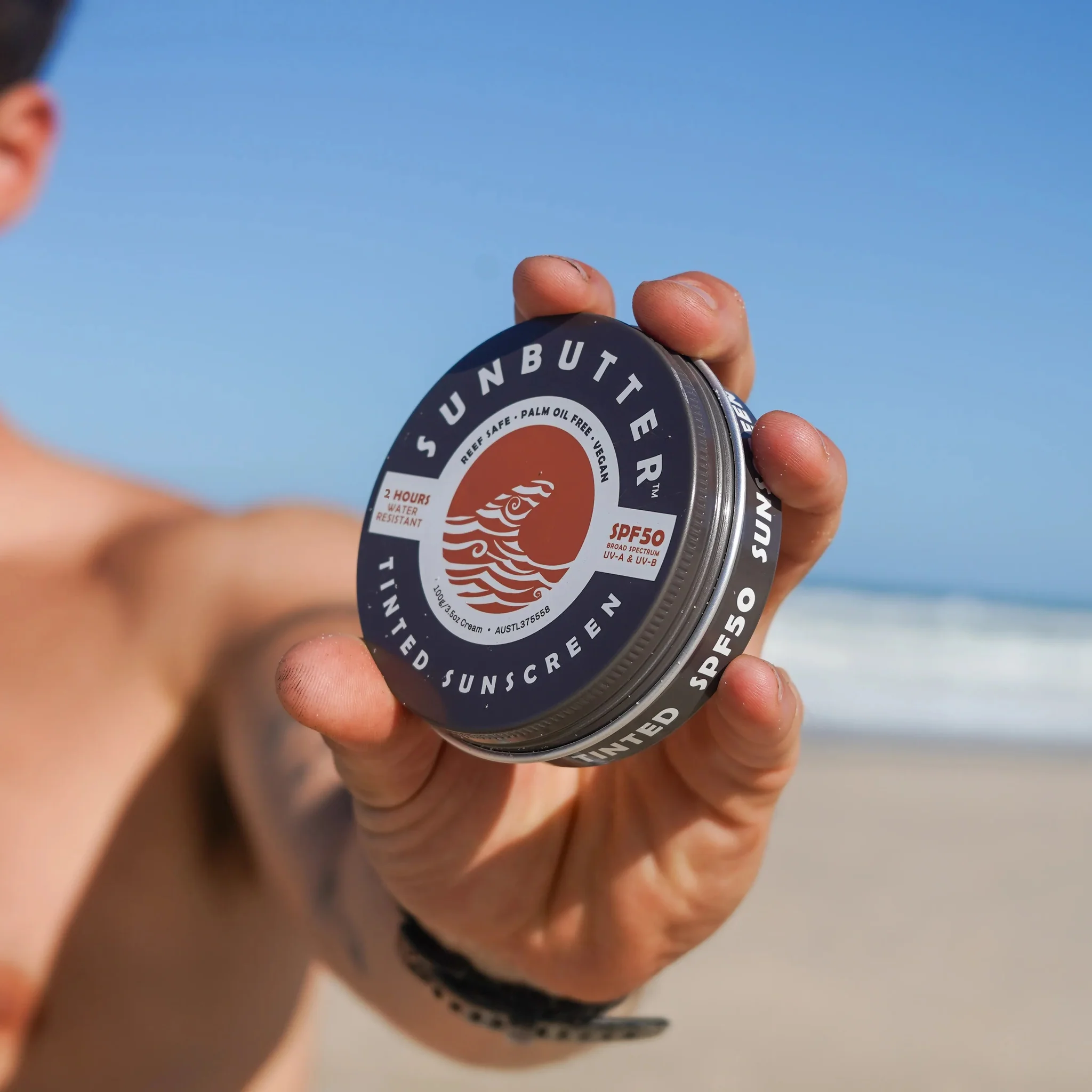 Tinted Sunscreen - SPF50 Reef Safe Sunscreen