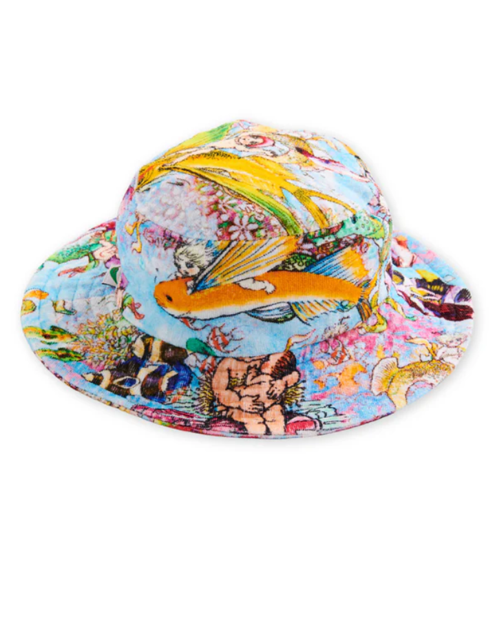 Kids Terry Beach Hat - May Gibbs Waterworld