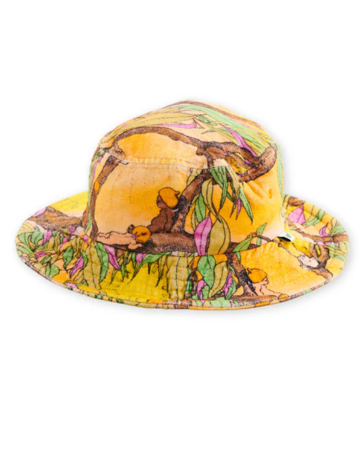 Kids Terry Beach Hat - Sunrise Delight