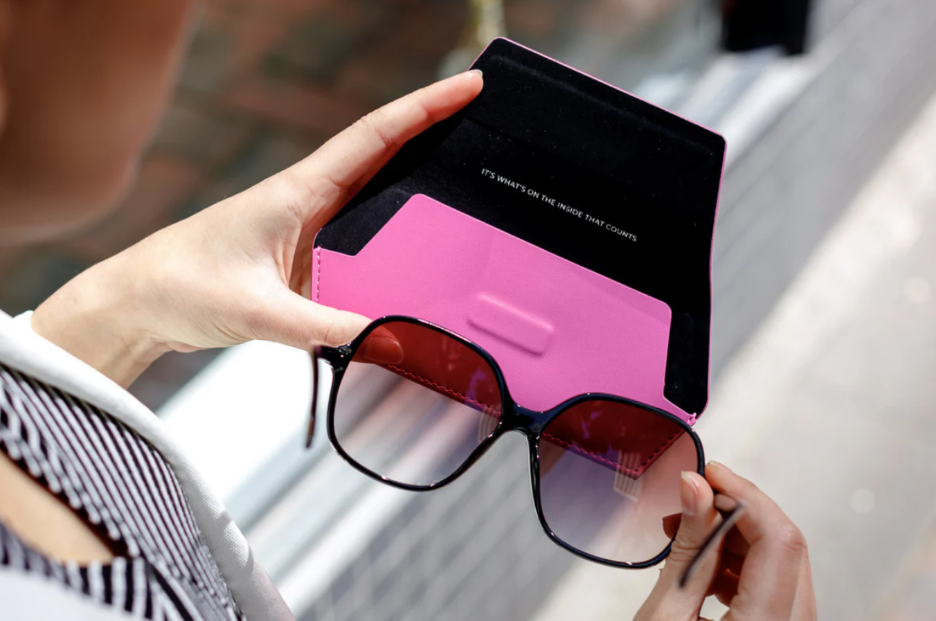 Glasses Case - Hot Pink