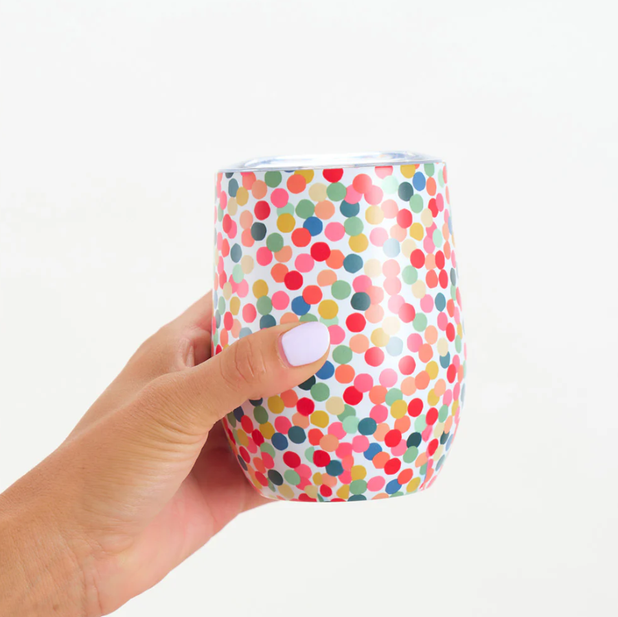 Wine Tumbler - Confetti