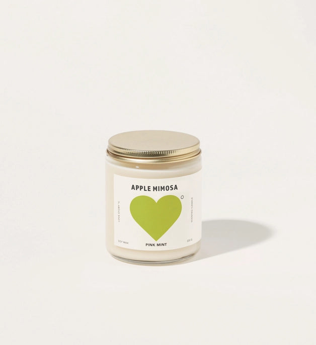 Apple Mimosa Soy Candle