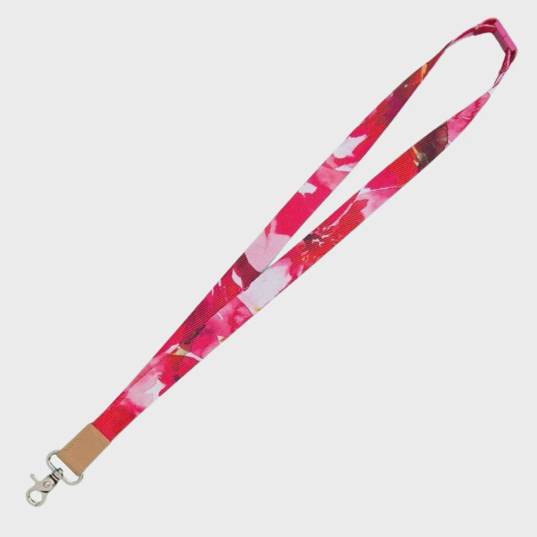 Water Colour Lanyard - Beach Rose