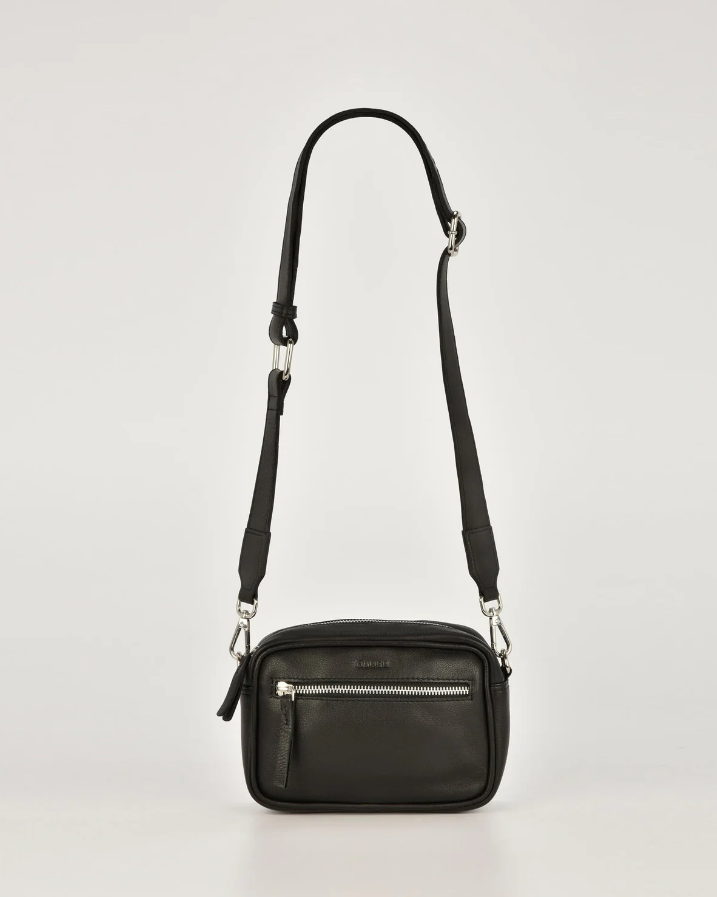 Lara Leather Crossbody Bag