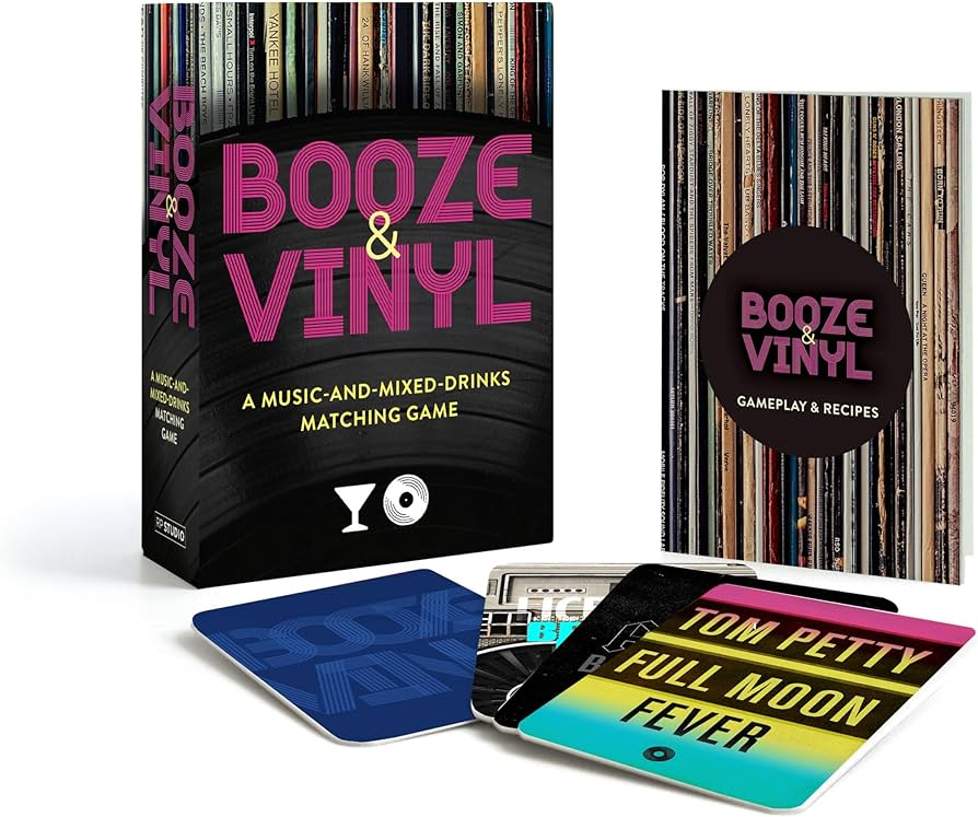 Booze & Vinyl: Music & Drinking Game