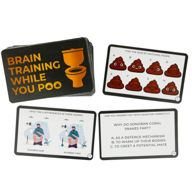 Brain Training While You Poo