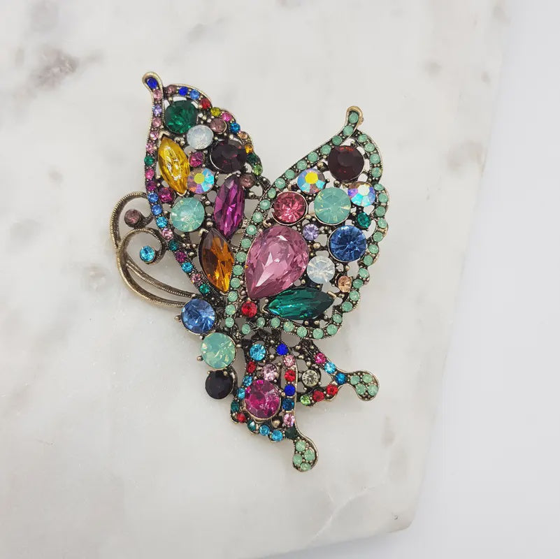 Statement Brooch - Butterfly